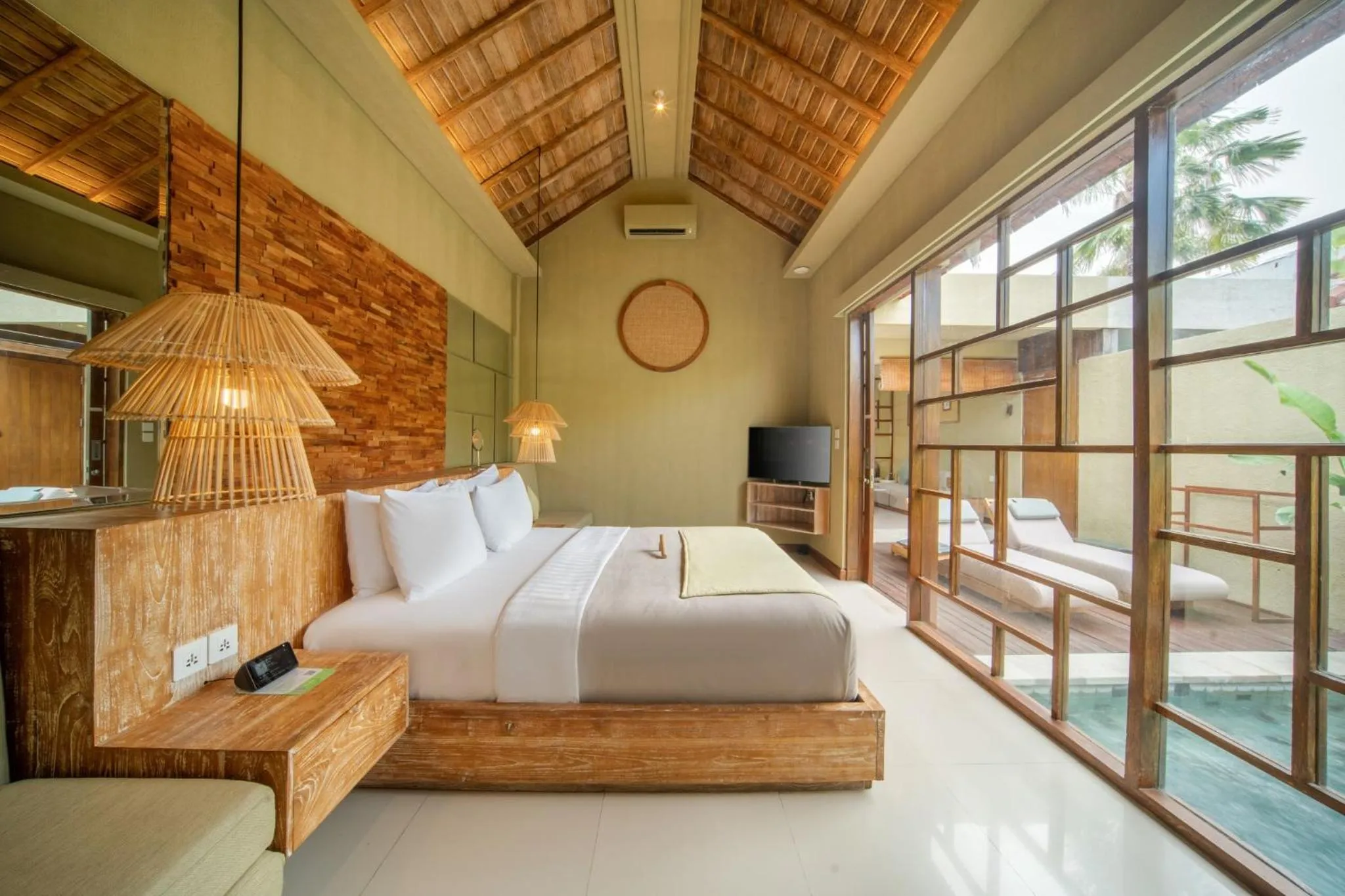 Bedroom, Bed in Manca Villa Canggu by Ini Vie Hospitality