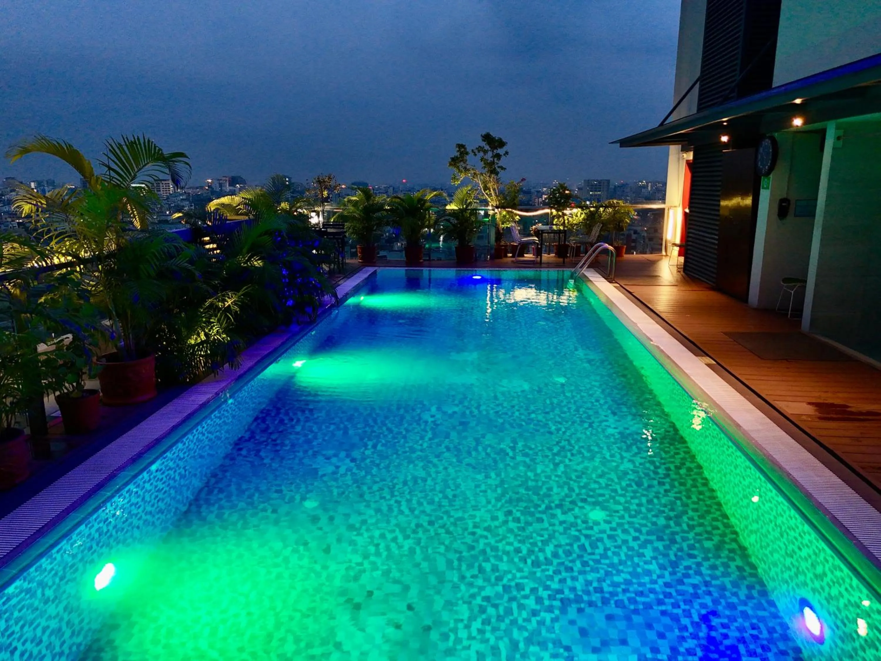 Swimming pool in HANSA- A Premium Residence