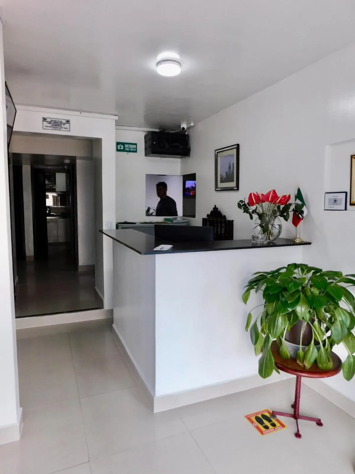 Lobby or reception in Hotel Casa Navi