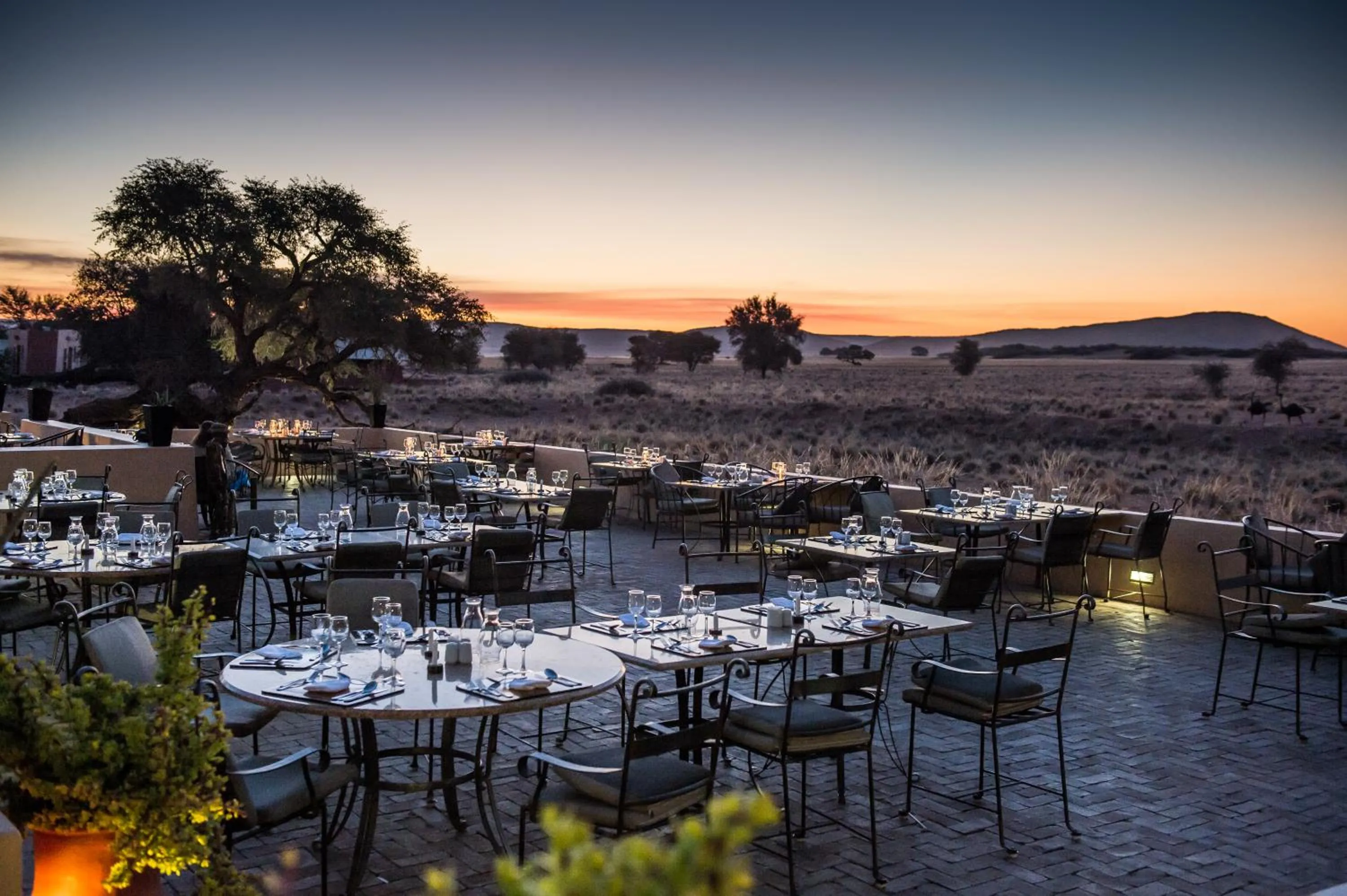 Restaurant/places to eat in Sossusvlei Lodge