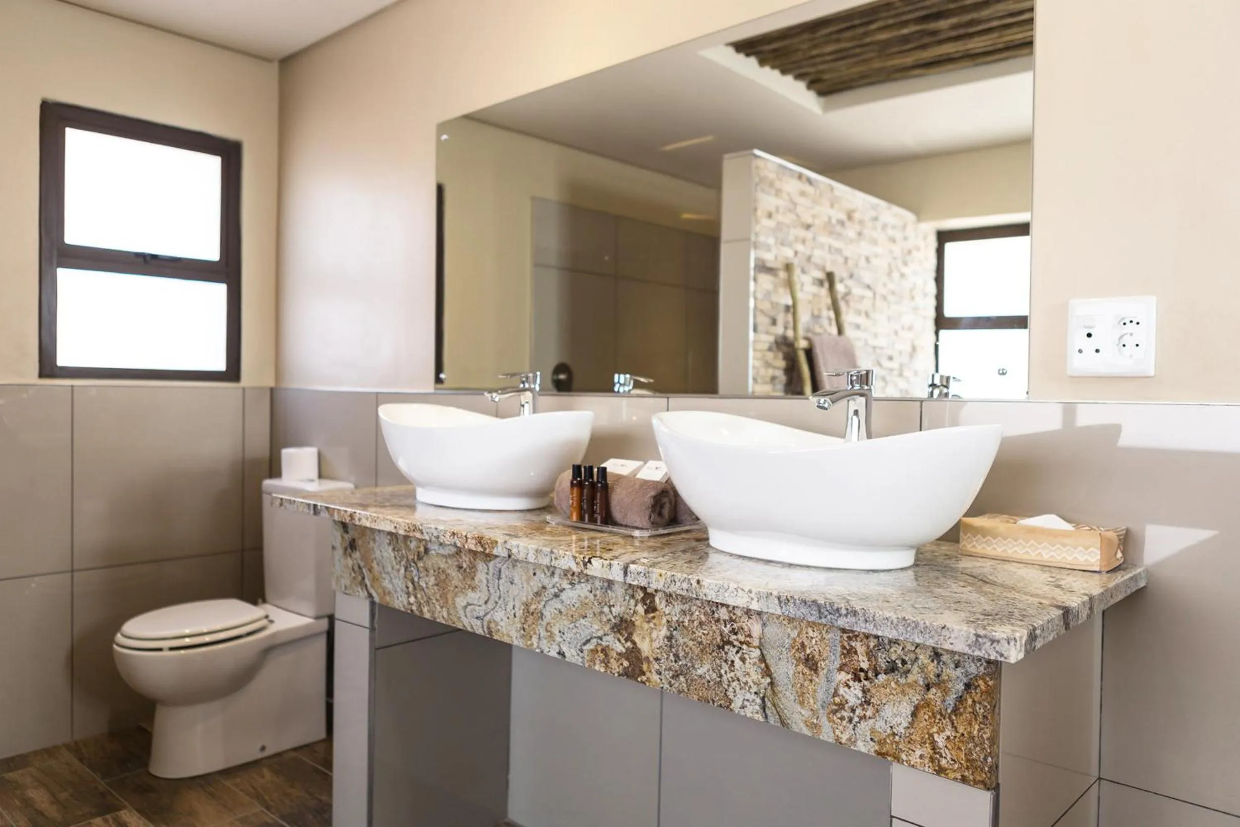 Toilet in Sossusvlei Lodge