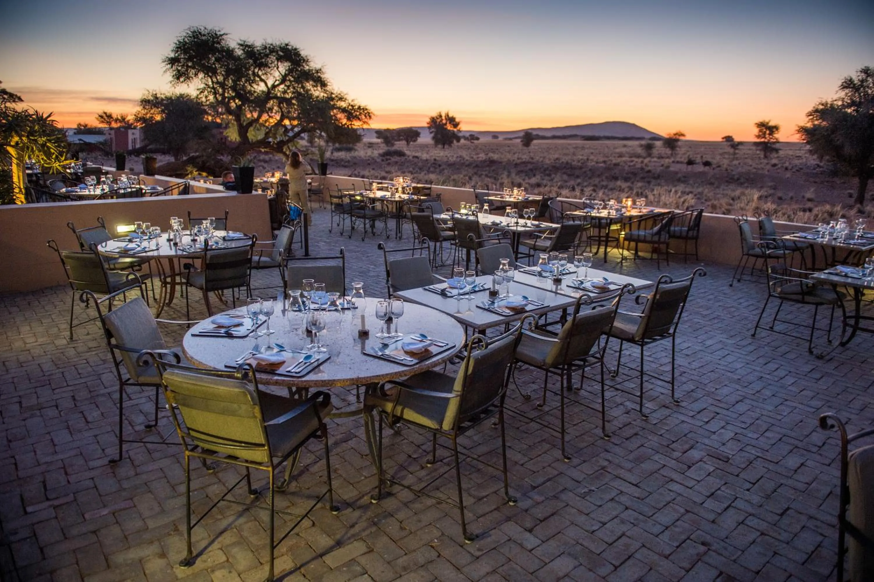 Restaurant/places to eat in Sossusvlei Lodge