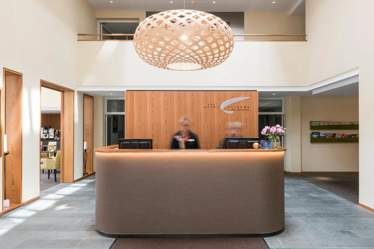 Lobby or reception in Hotel Allegra 3 Stern Superior