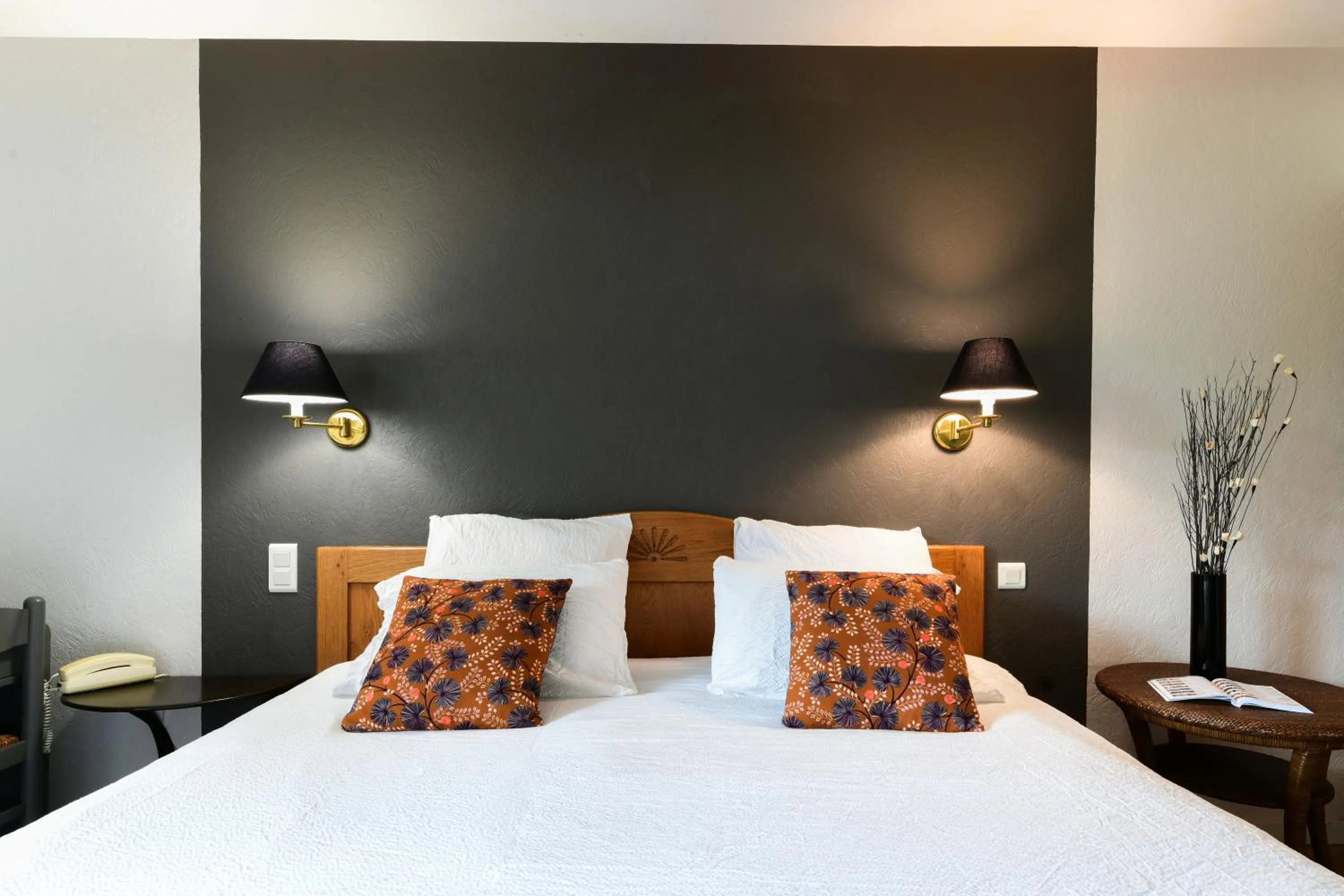 Photo of the whole room, Bed in Logis Hôtel Etchemaïté