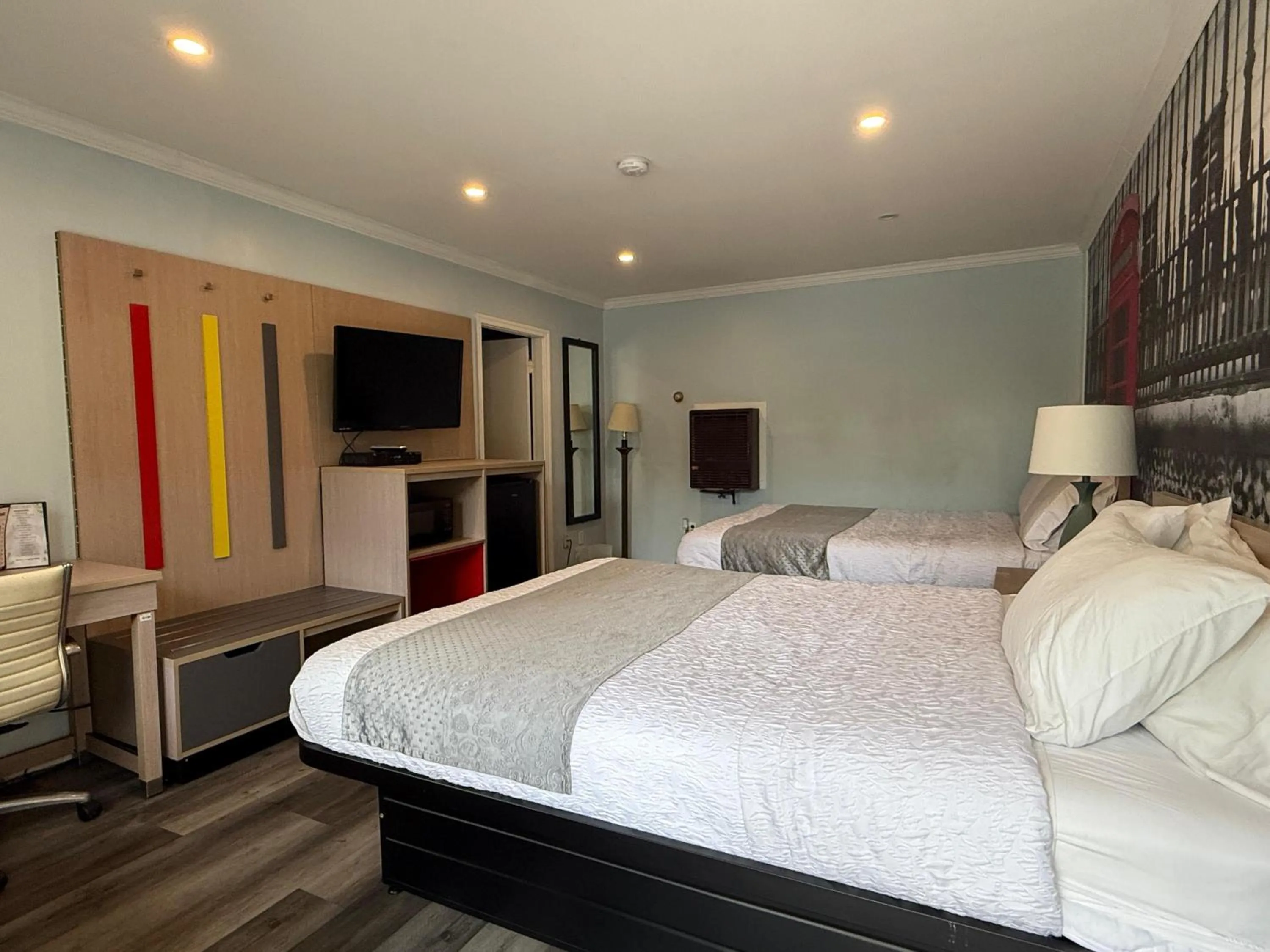 TV and multimedia, Bed in Hamilton Inn Sturbridge