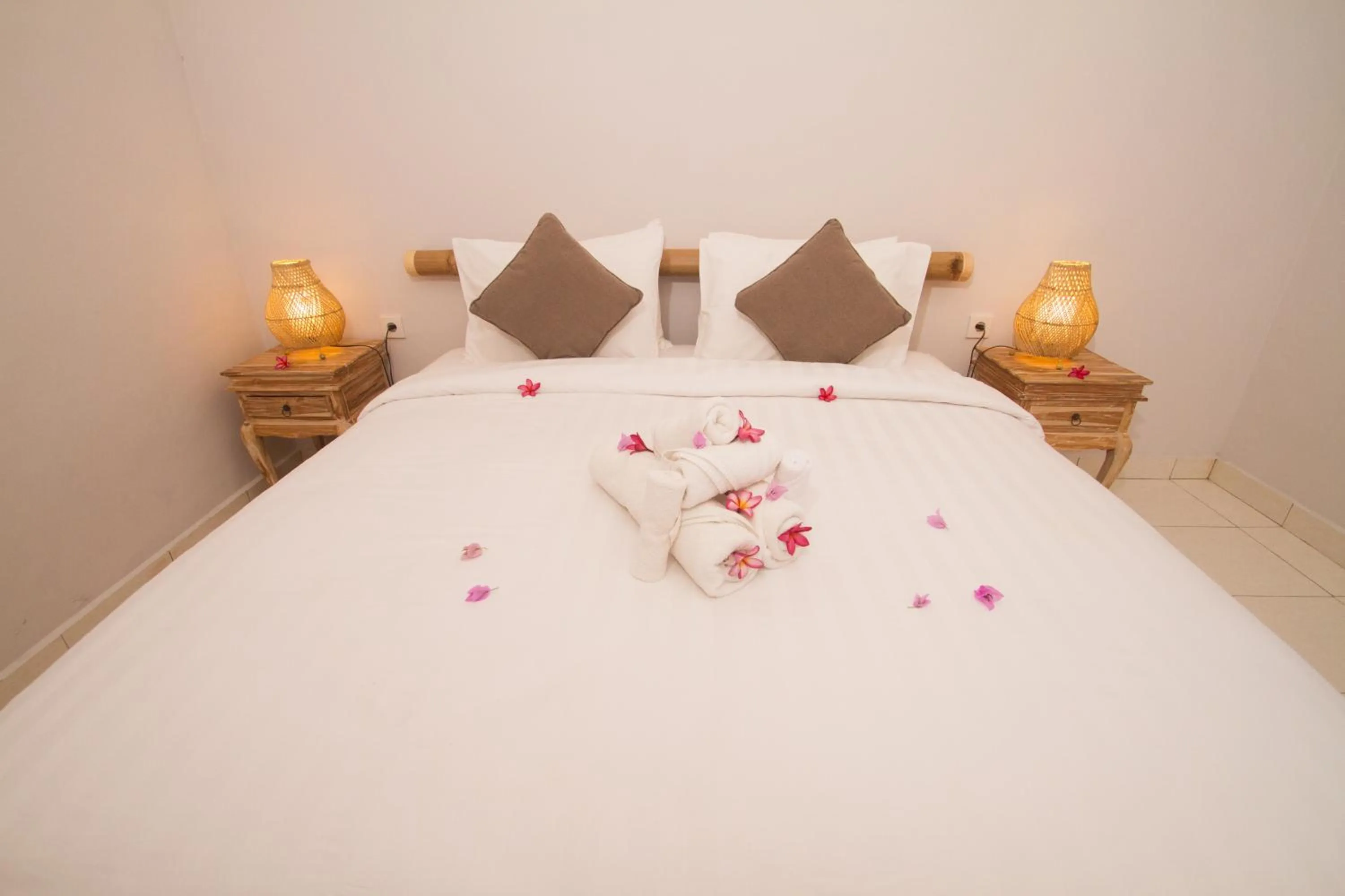 Bed in Parthi Puri Ubud