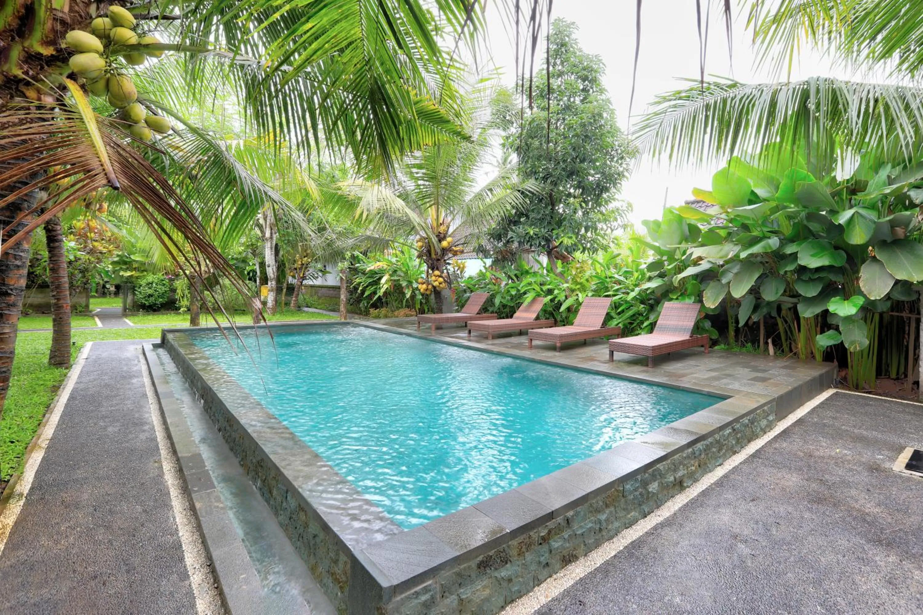 Swimming pool in Parthi Puri Ubud