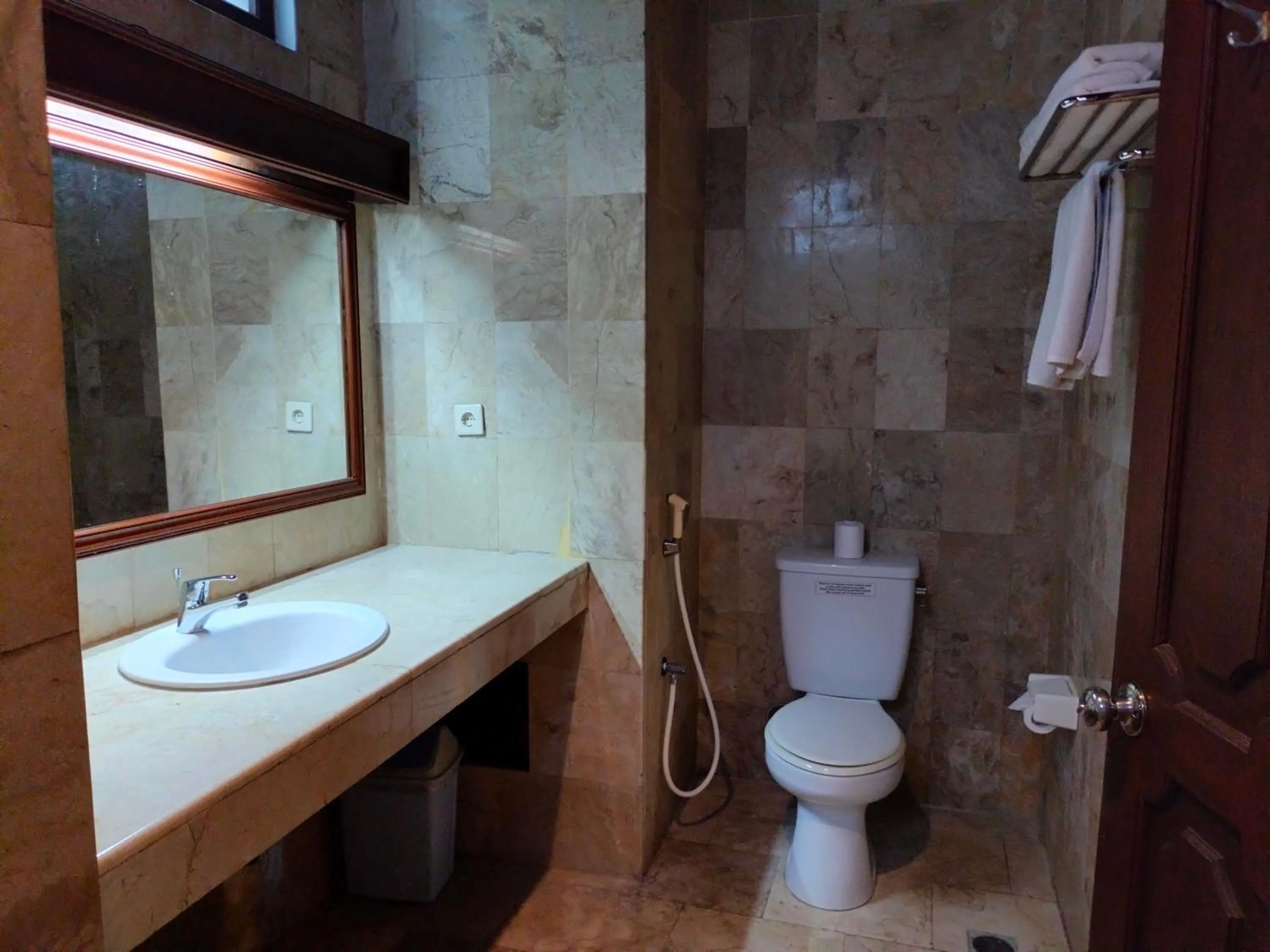 Toilet in Grand Kumala Hotel - Hotel Kumala Legian Kuta Bali