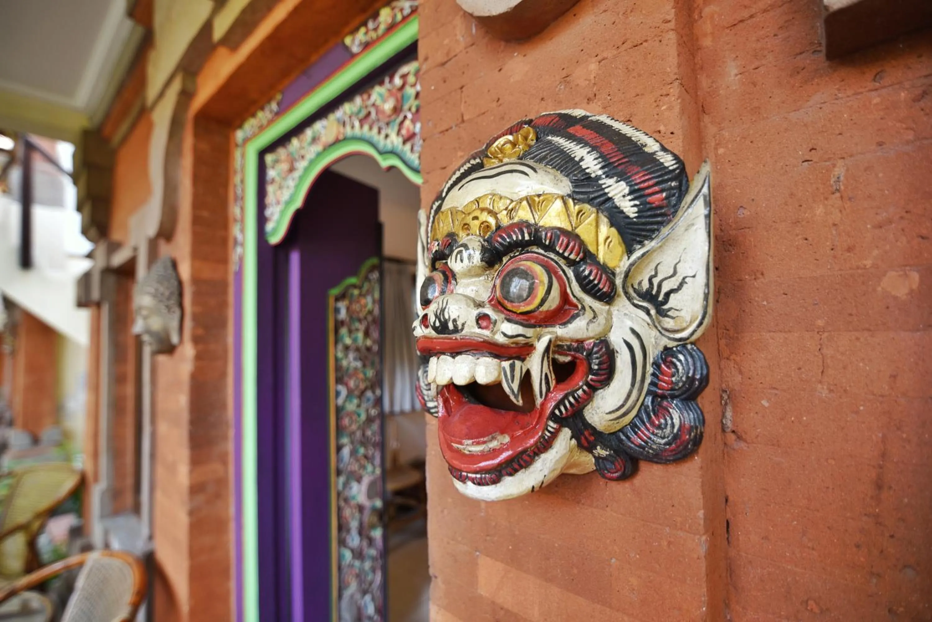 Decorative detail in Grand Kumala Hotel - Hotel Kumala Legian Kuta Bali