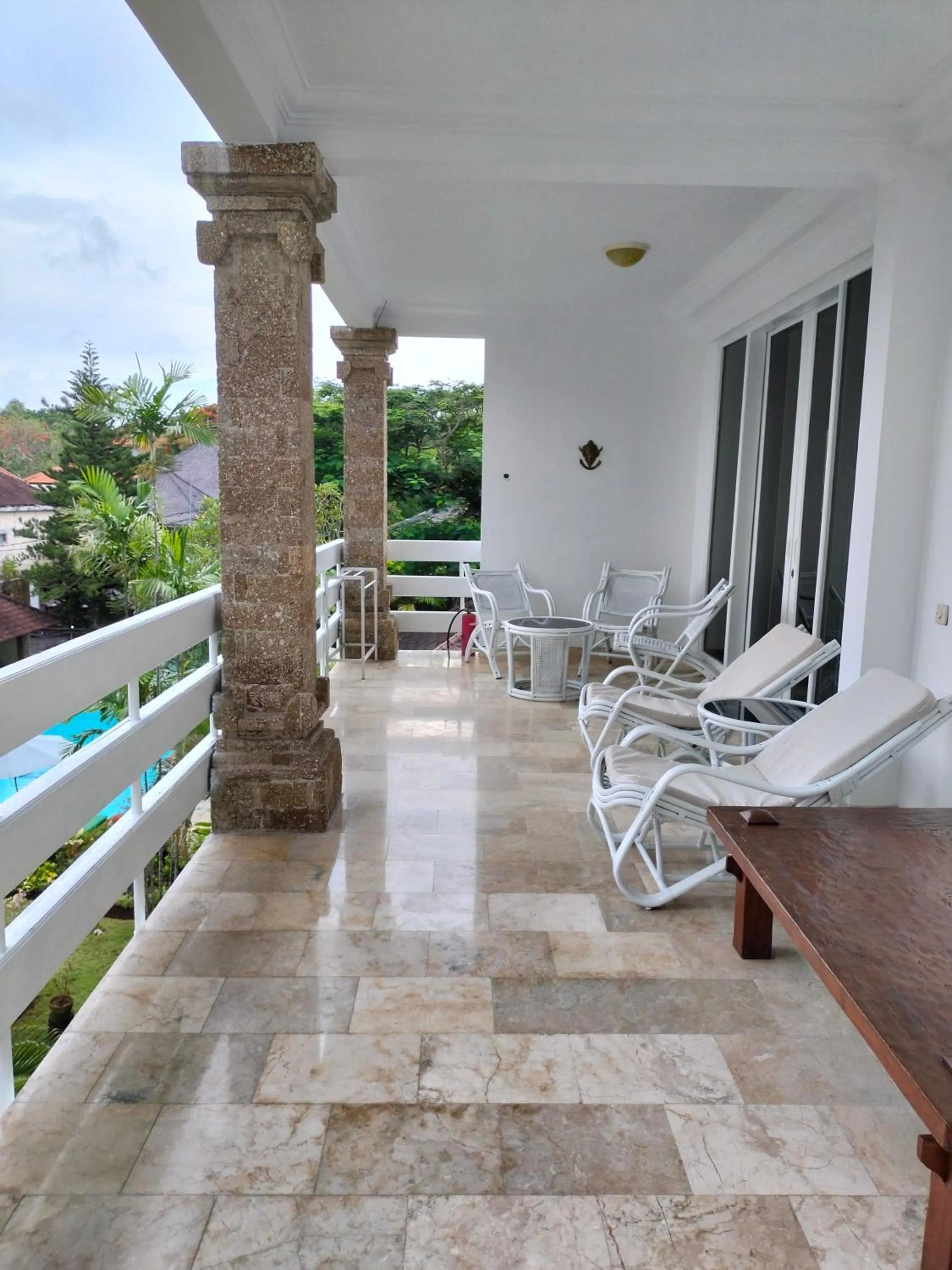 Balcony/Terrace in Grand Kumala Hotel - Hotel Kumala Legian Kuta Bali