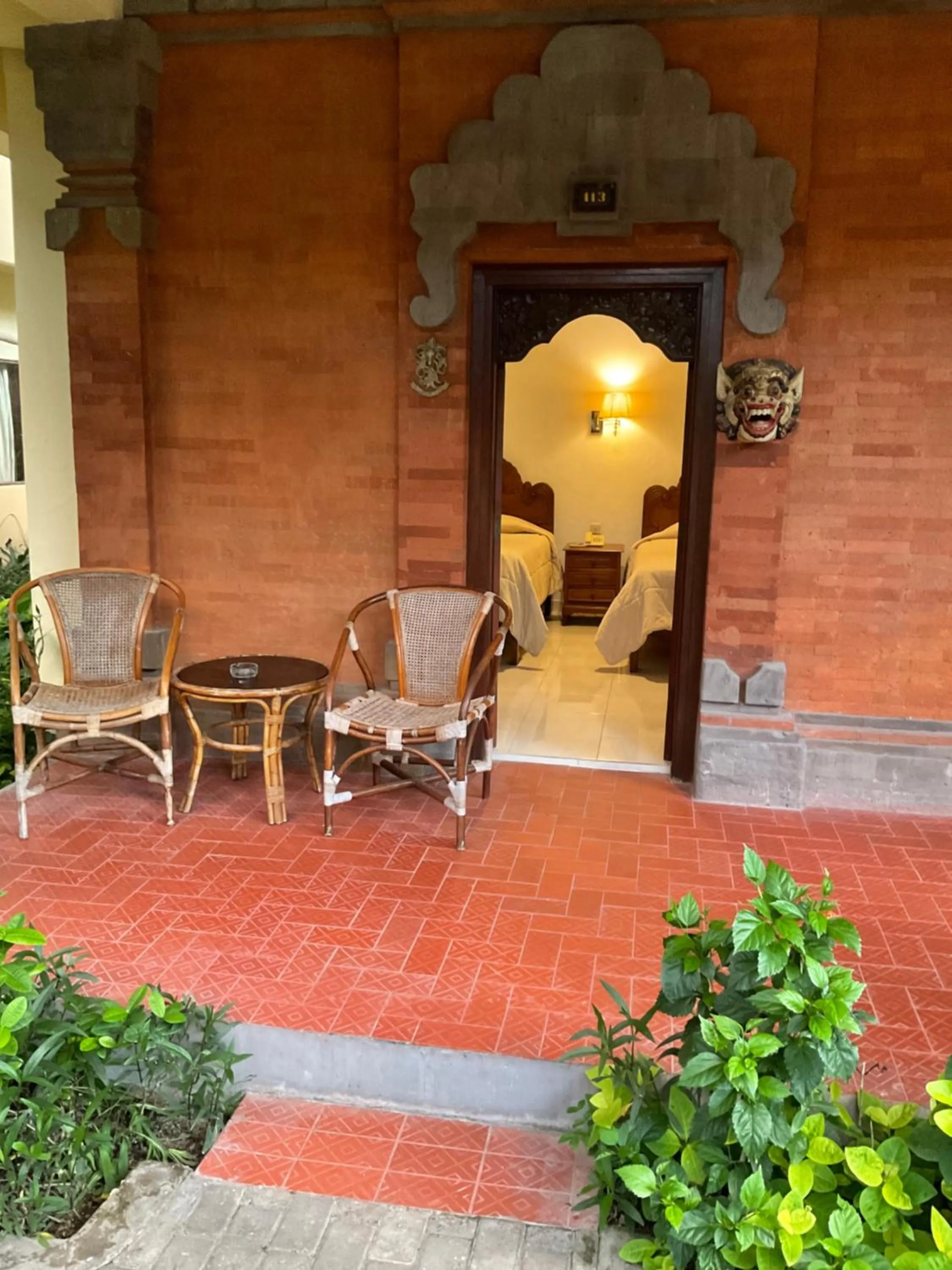 Seating area in Grand Kumala Hotel - Hotel Kumala Legian Kuta Bali