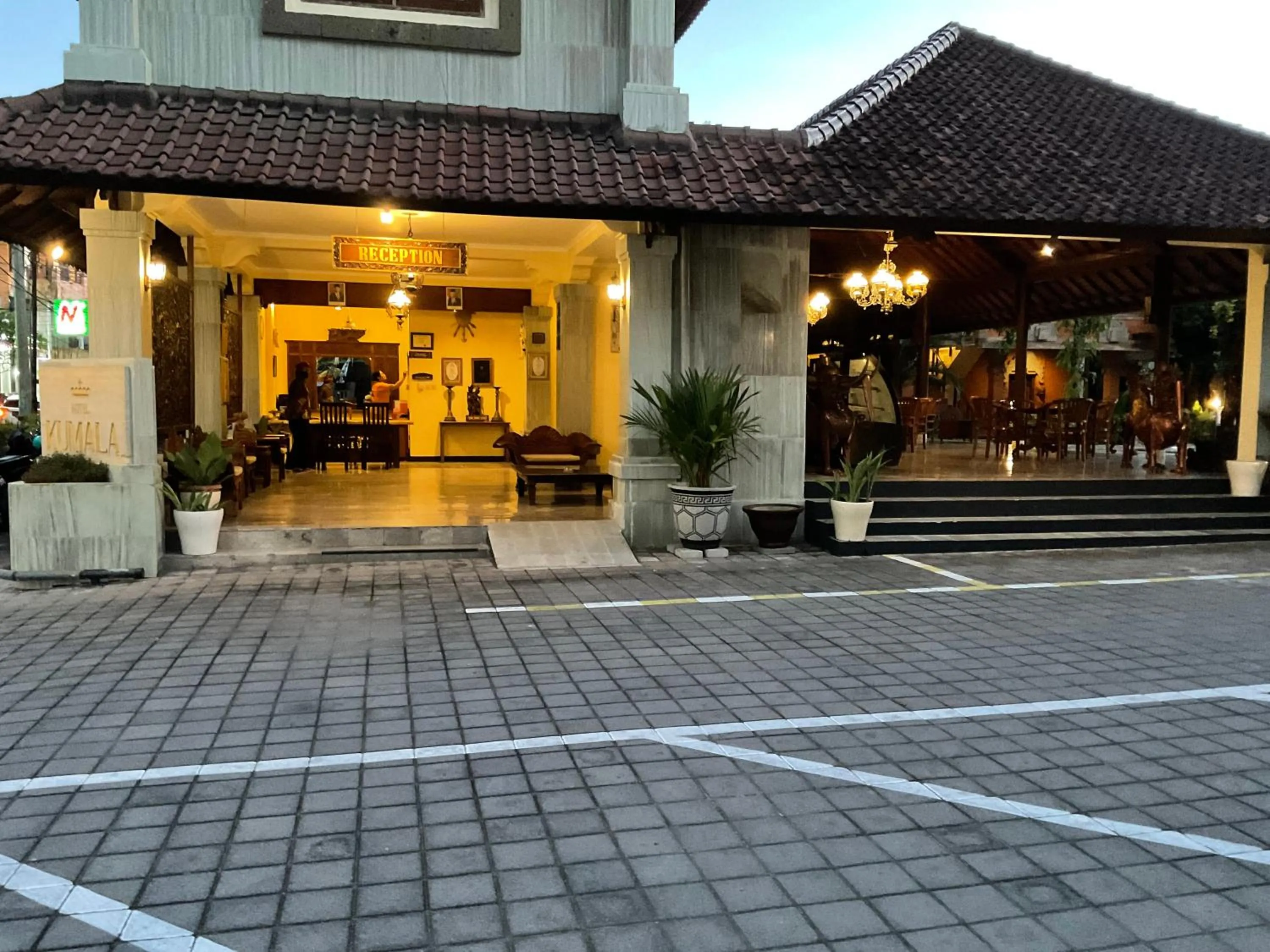 Facade/entrance in Grand Kumala Hotel - Hotel Kumala Legian Kuta Bali