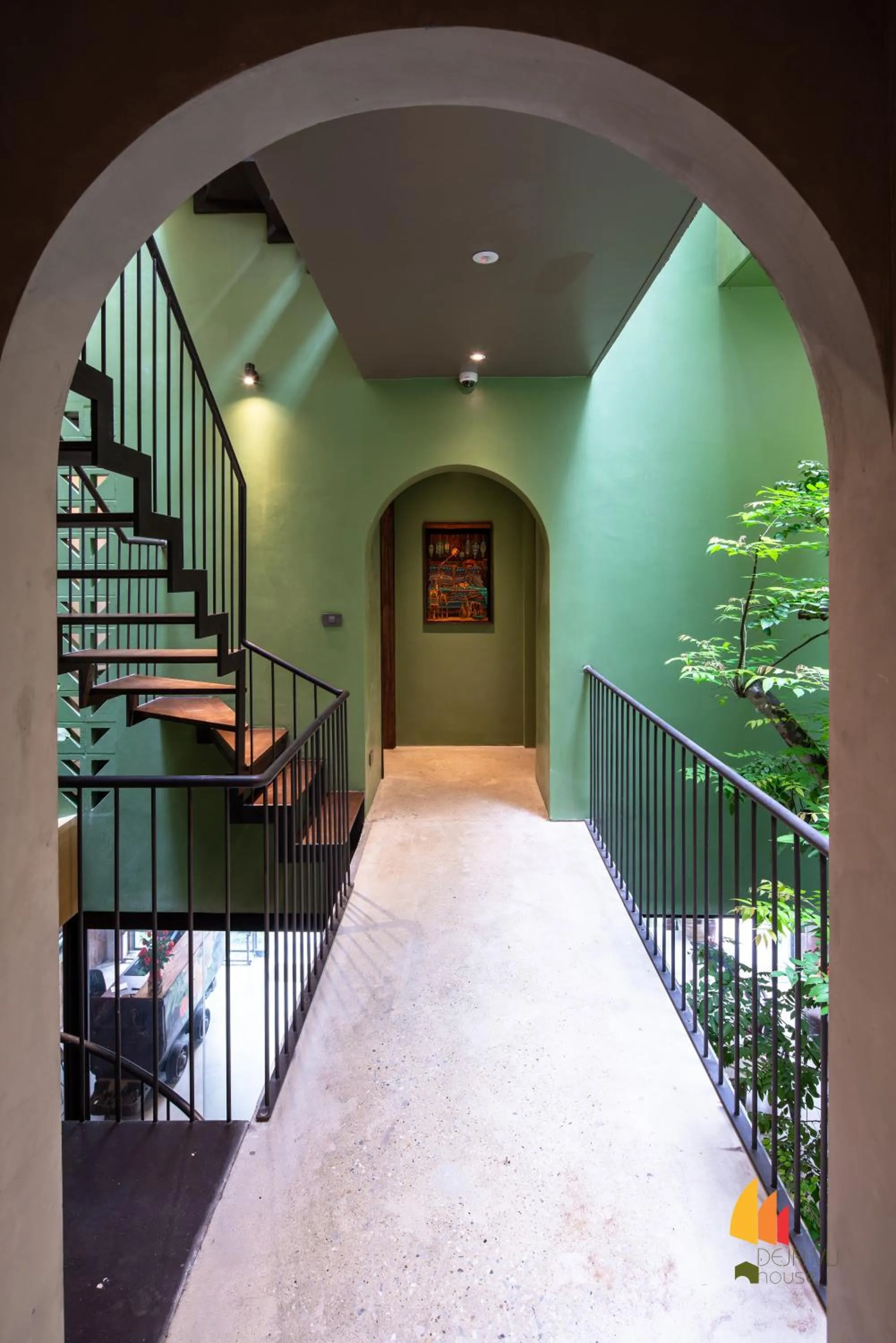 Balcony/Terrace in Deja Vu House Ha Long