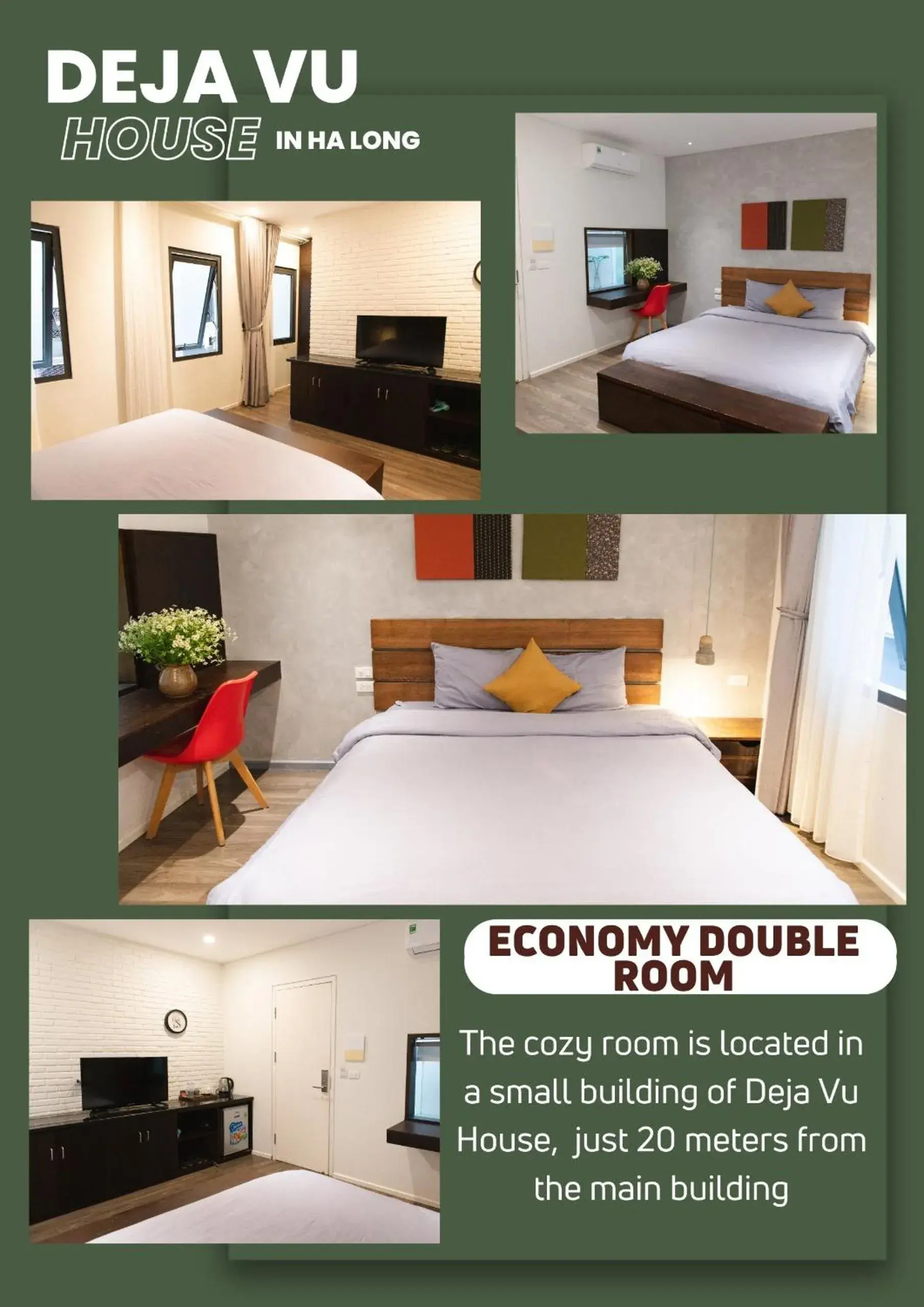 Economy Double Room in Deja Vu House Ha Long Economy Double Room in Deja Vu House Ha Long