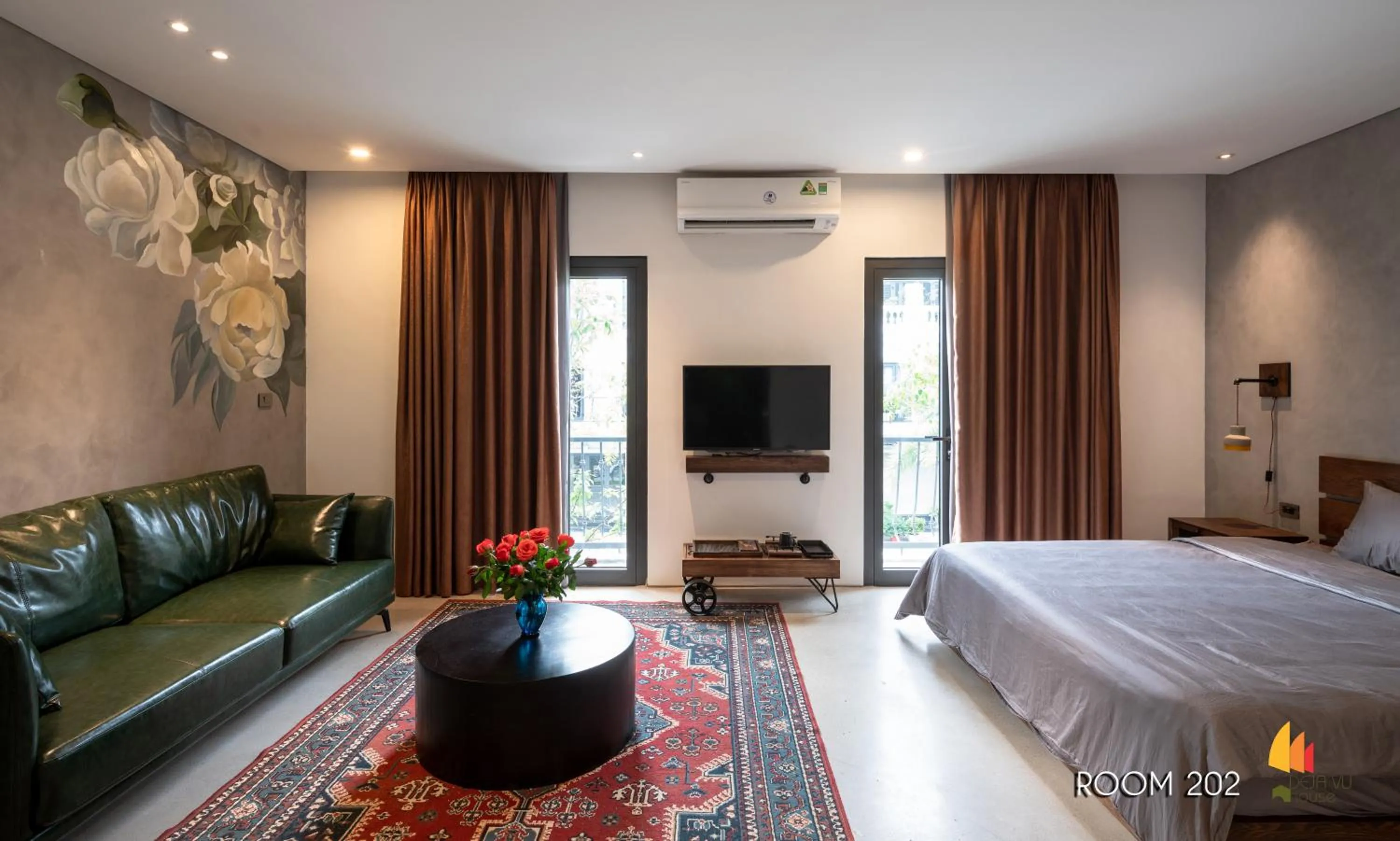 Bedroom, Bed in Deja Vu House Ha Long