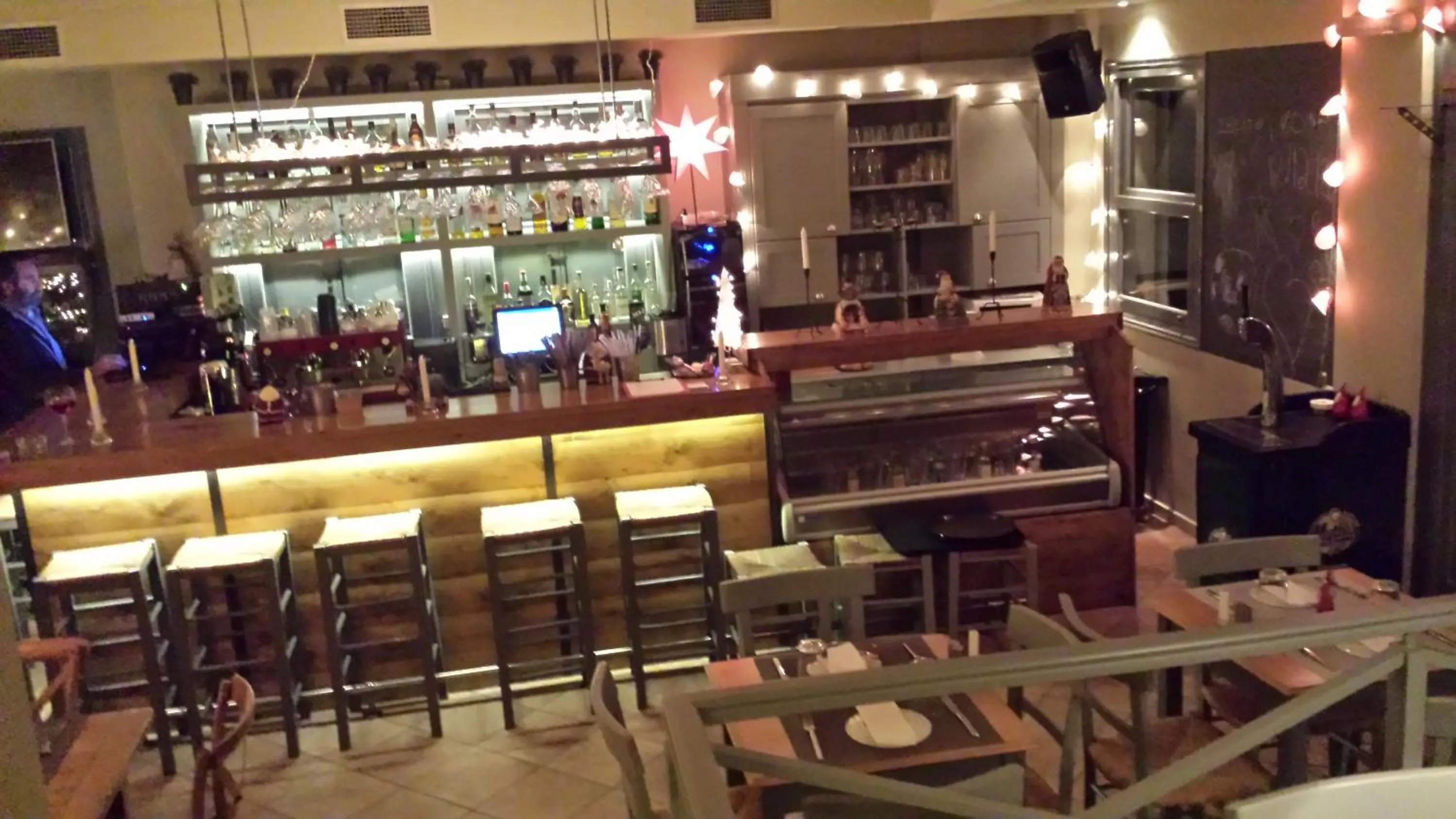 Lounge or bar in Xanthippi Hotel