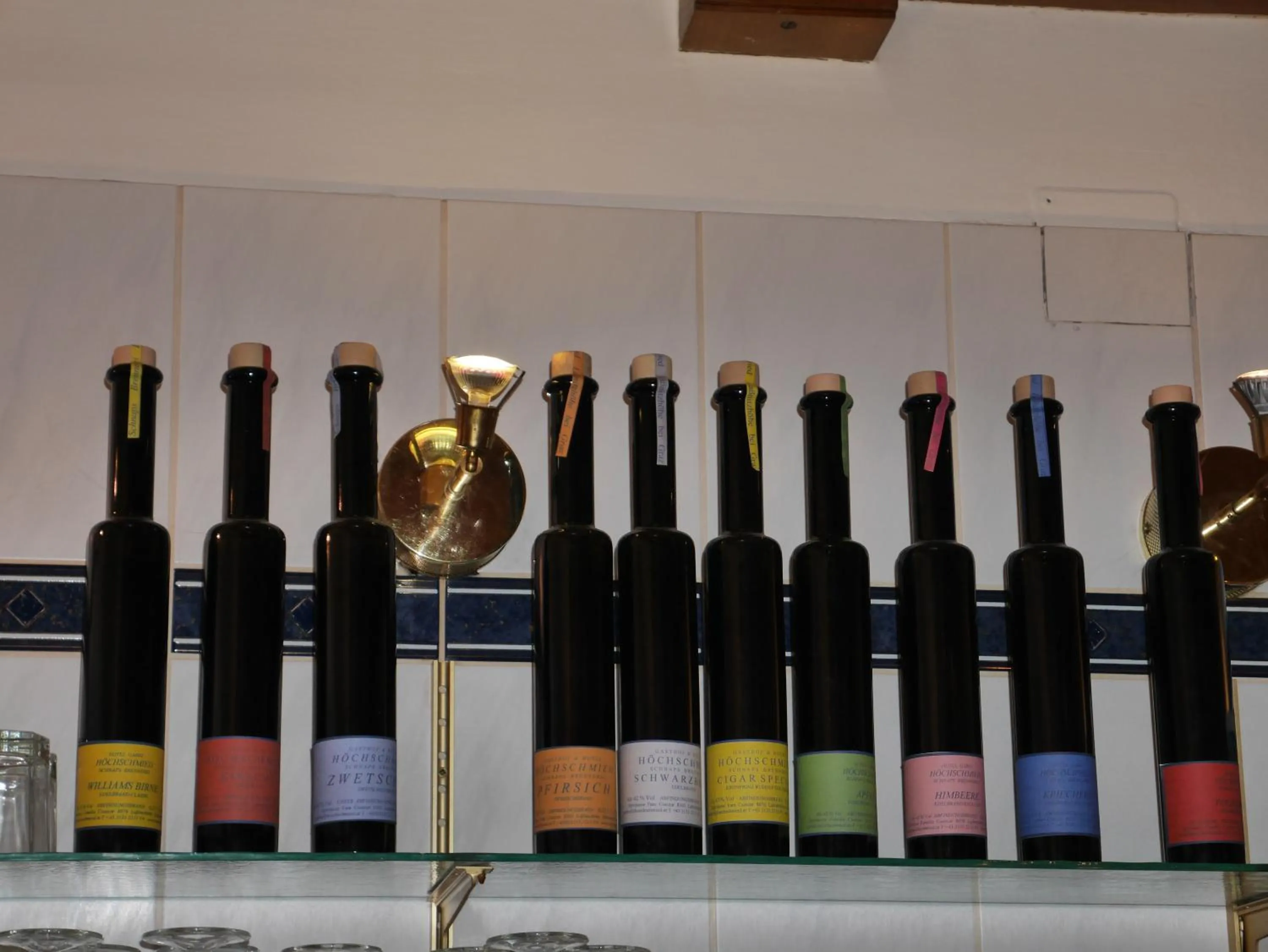 Alcoholic drinks in Hotel Garni Höchschmied