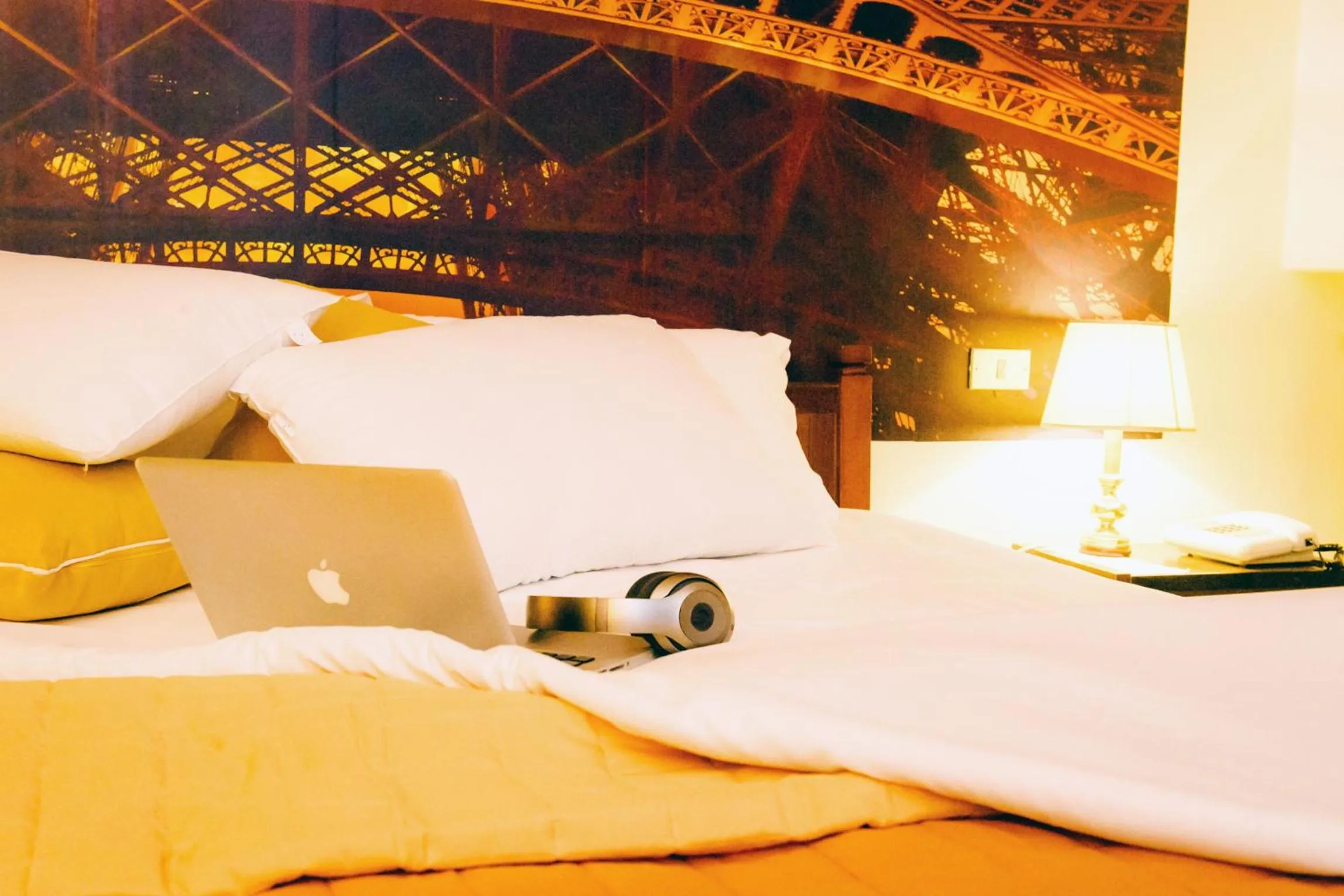 Bed in Hotel Palombella & Restaurant