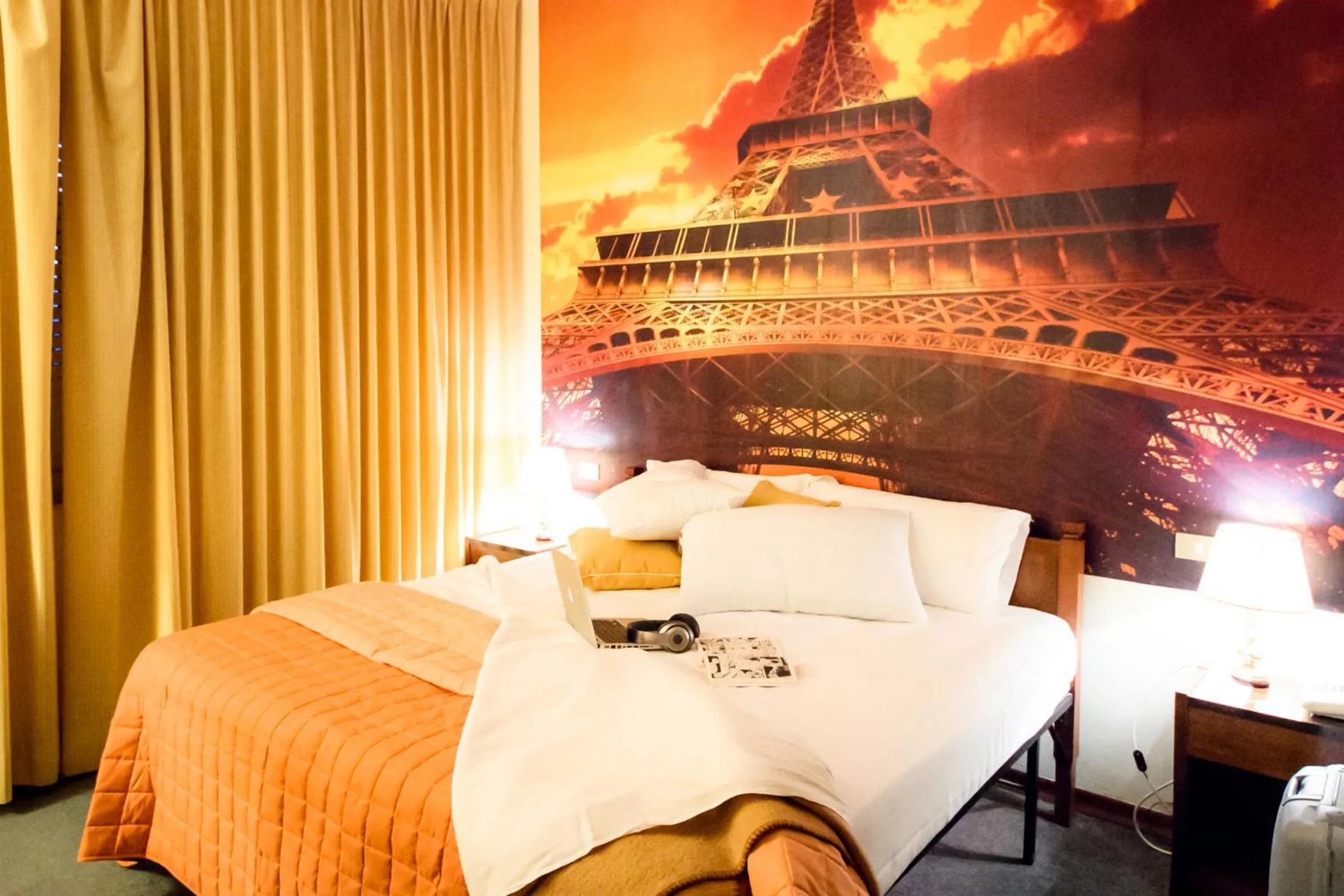 Bed in Hotel Palombella & Restaurant