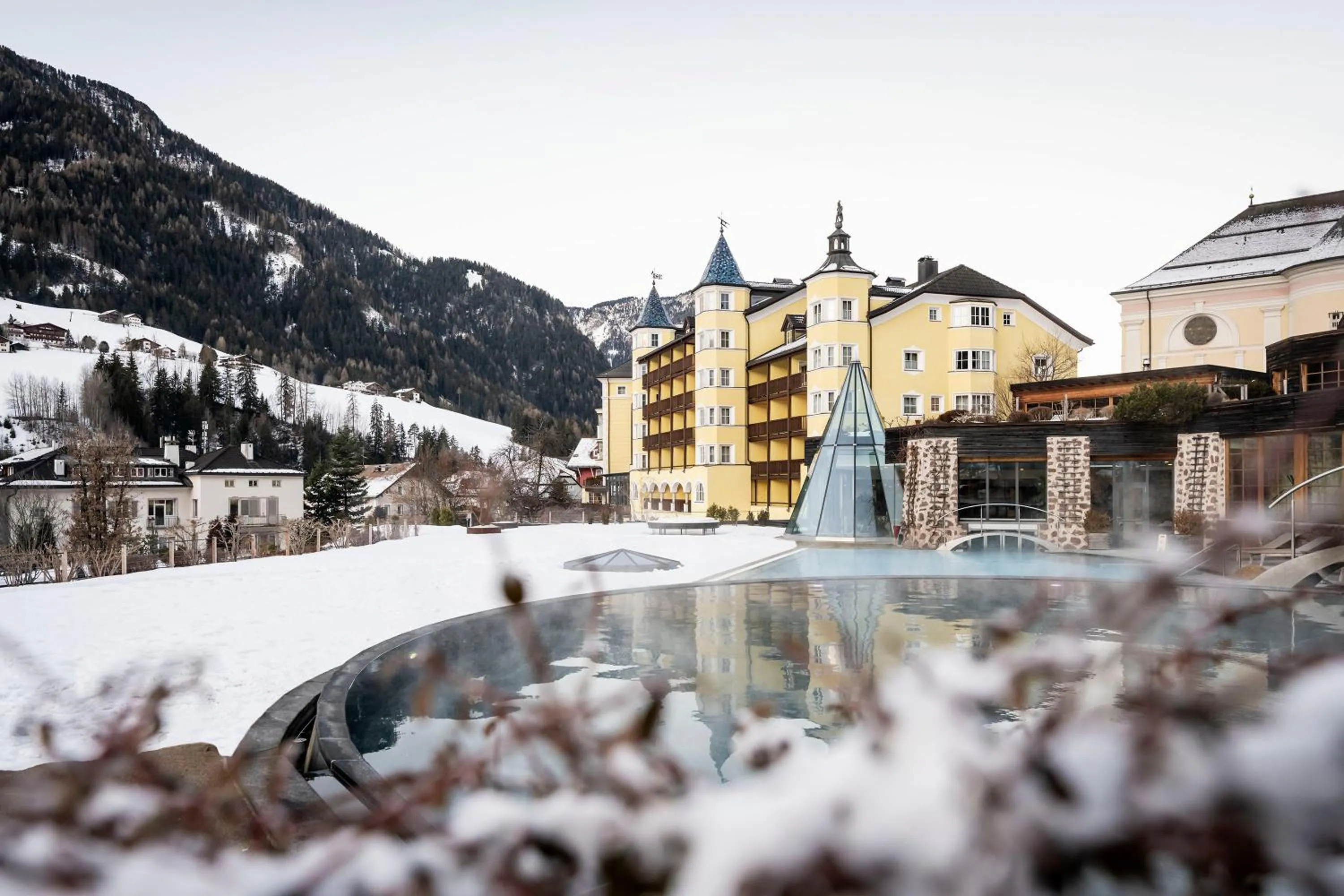 Property building in Adler Spa Resort Dolomiti