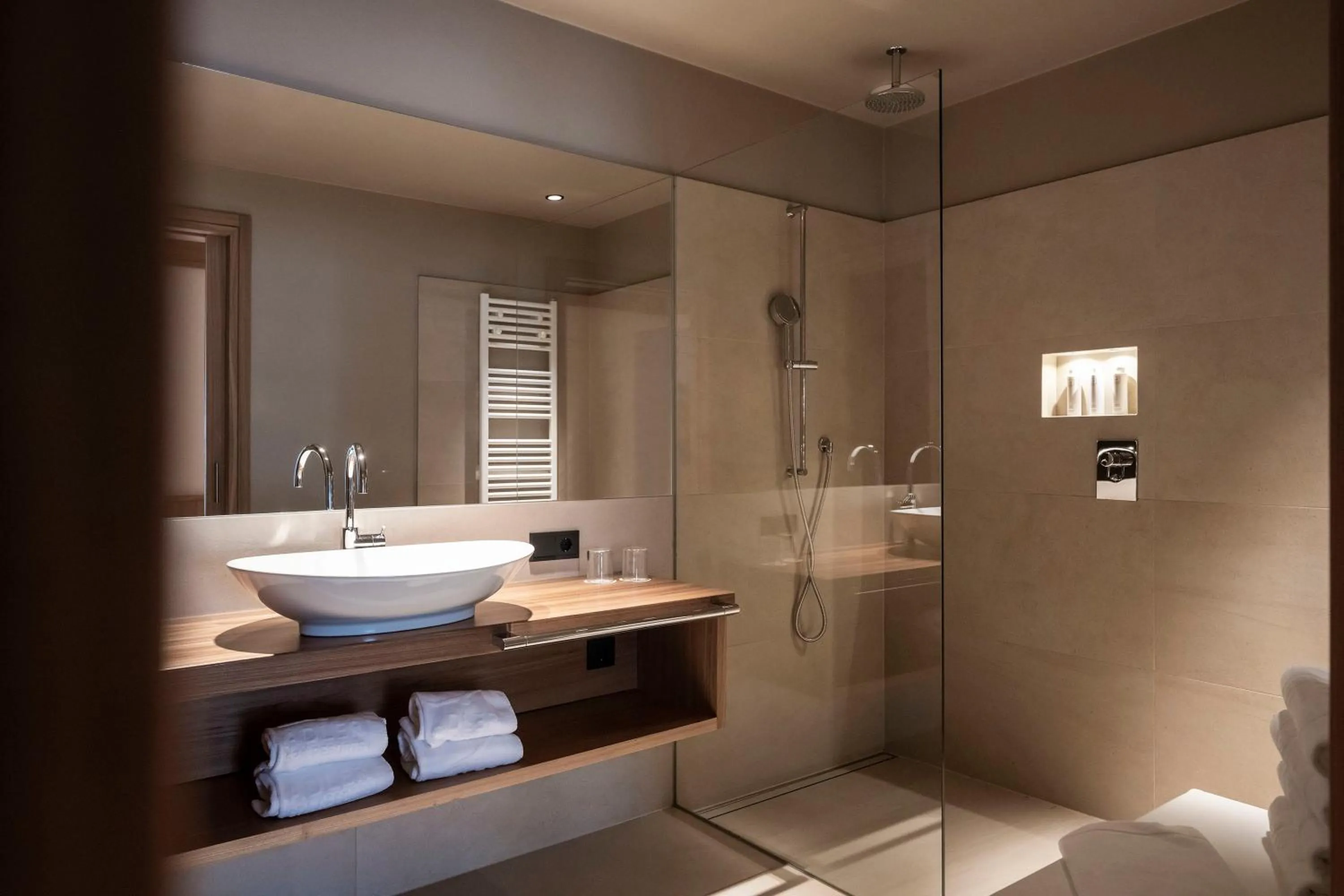 Bathroom in Adler Spa Resort Dolomiti