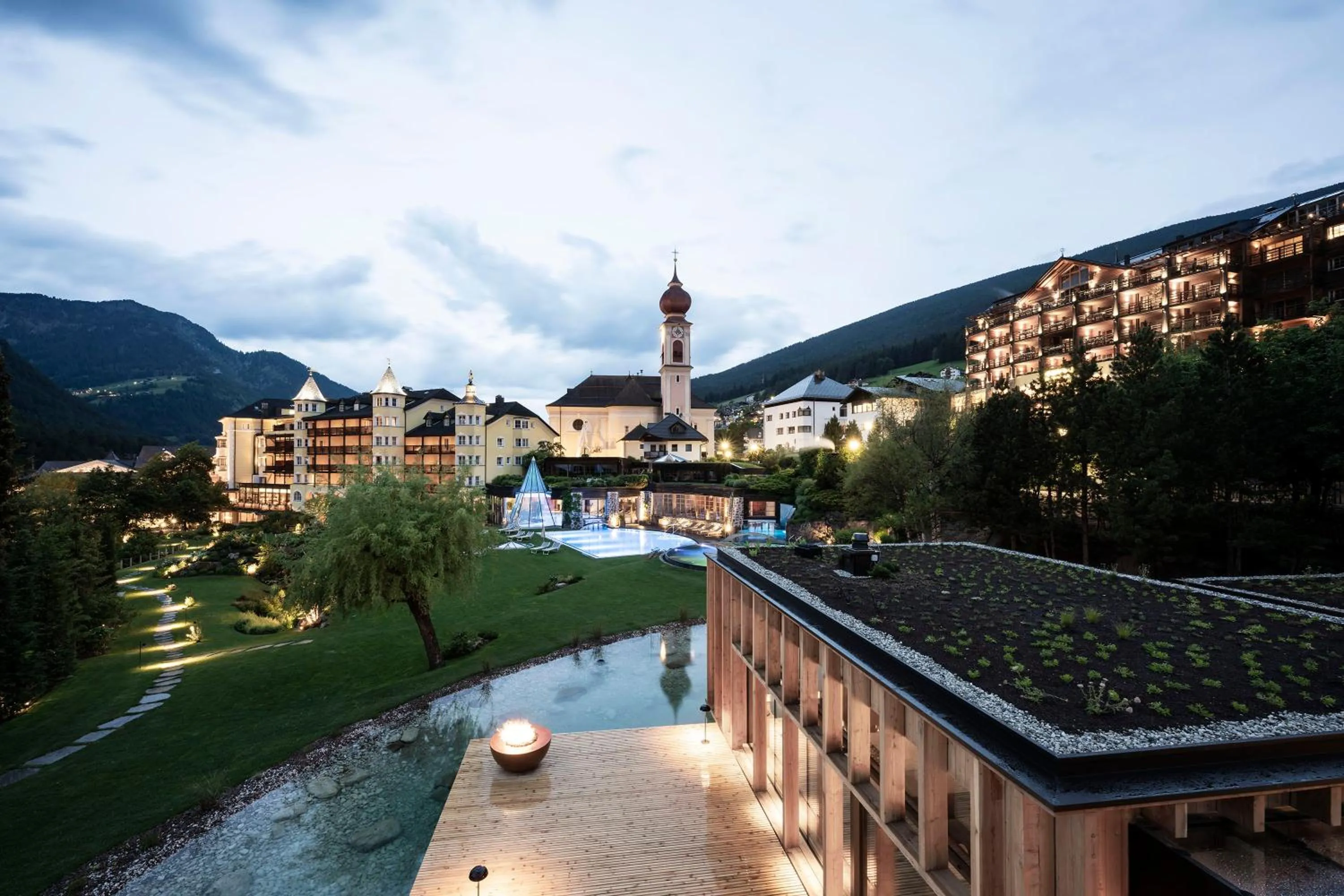 Property building in Adler Spa Resort Dolomiti