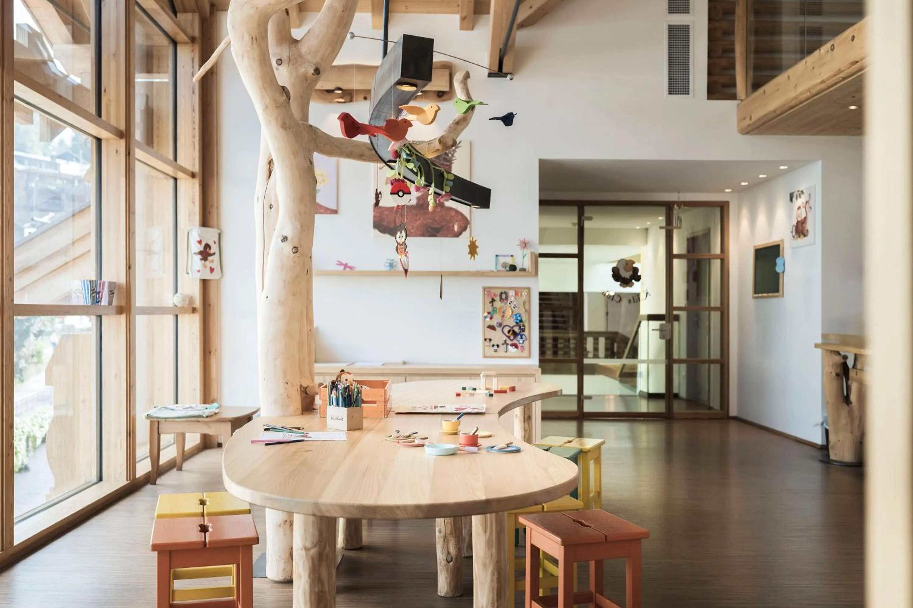 children in Adler Spa Resort Dolomiti