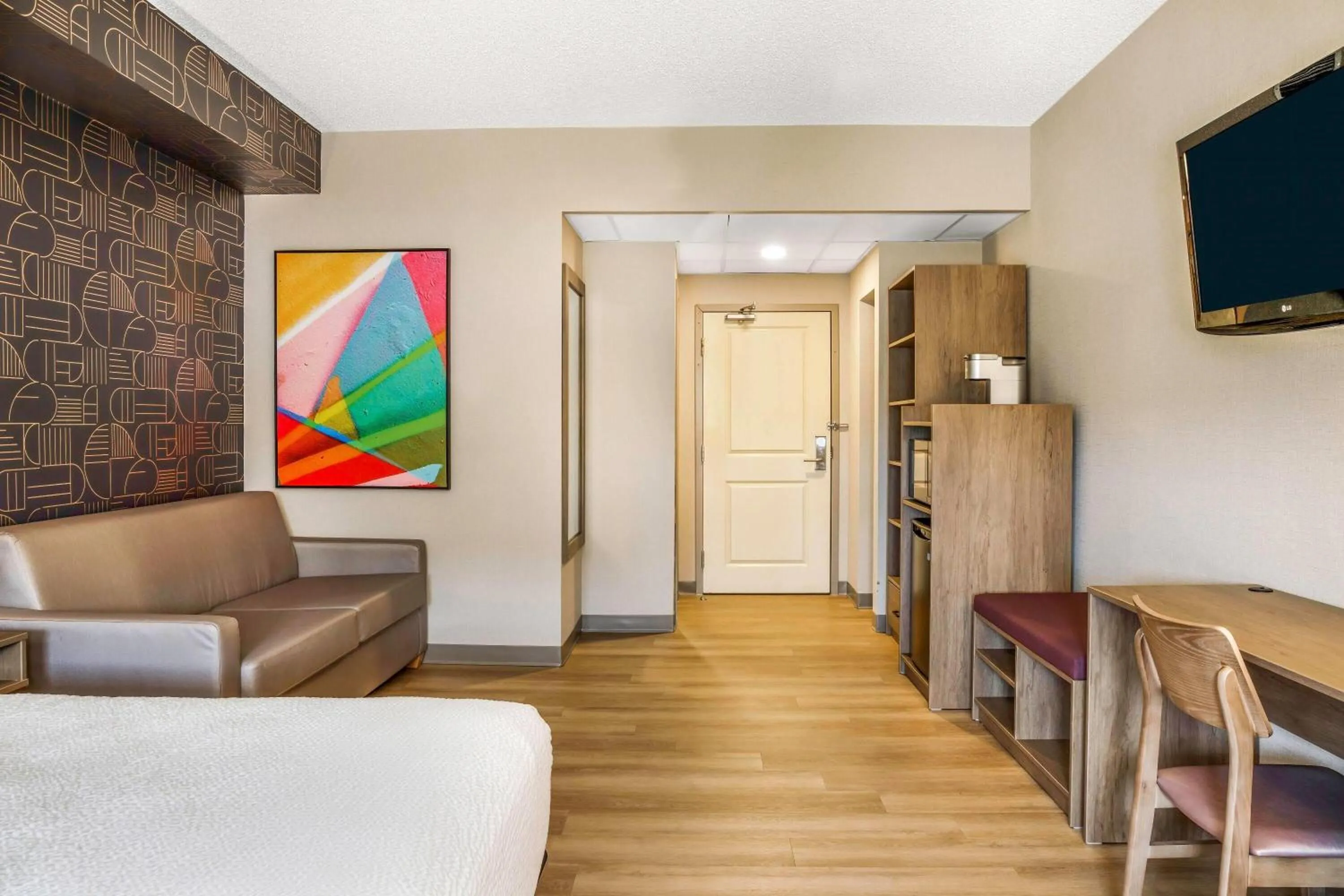 Bed in Days Inn & Suites by Wyndham West Edmonton