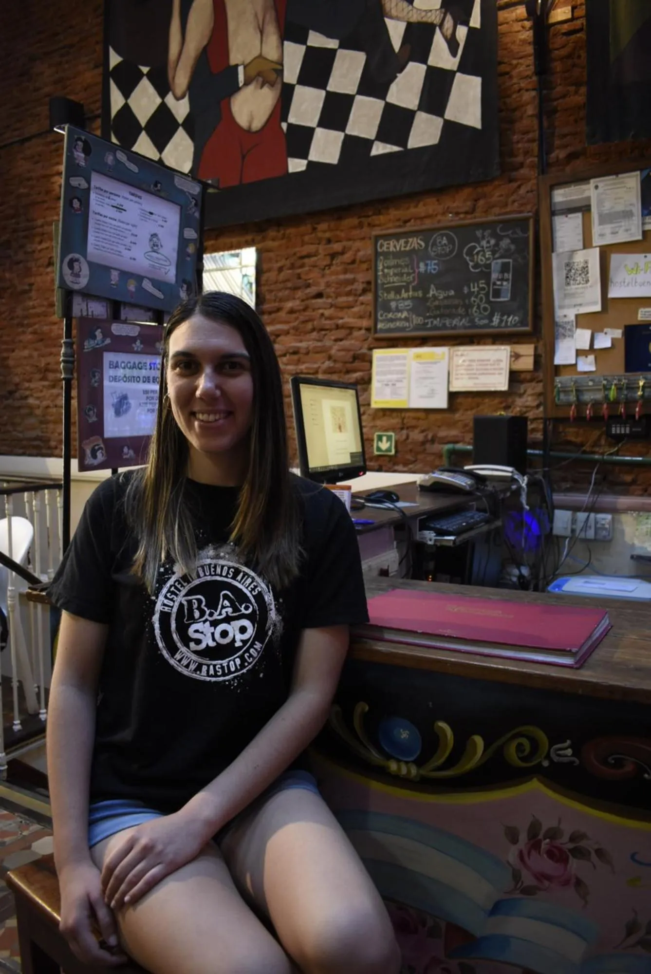 Staff in BA Stop Hotel House