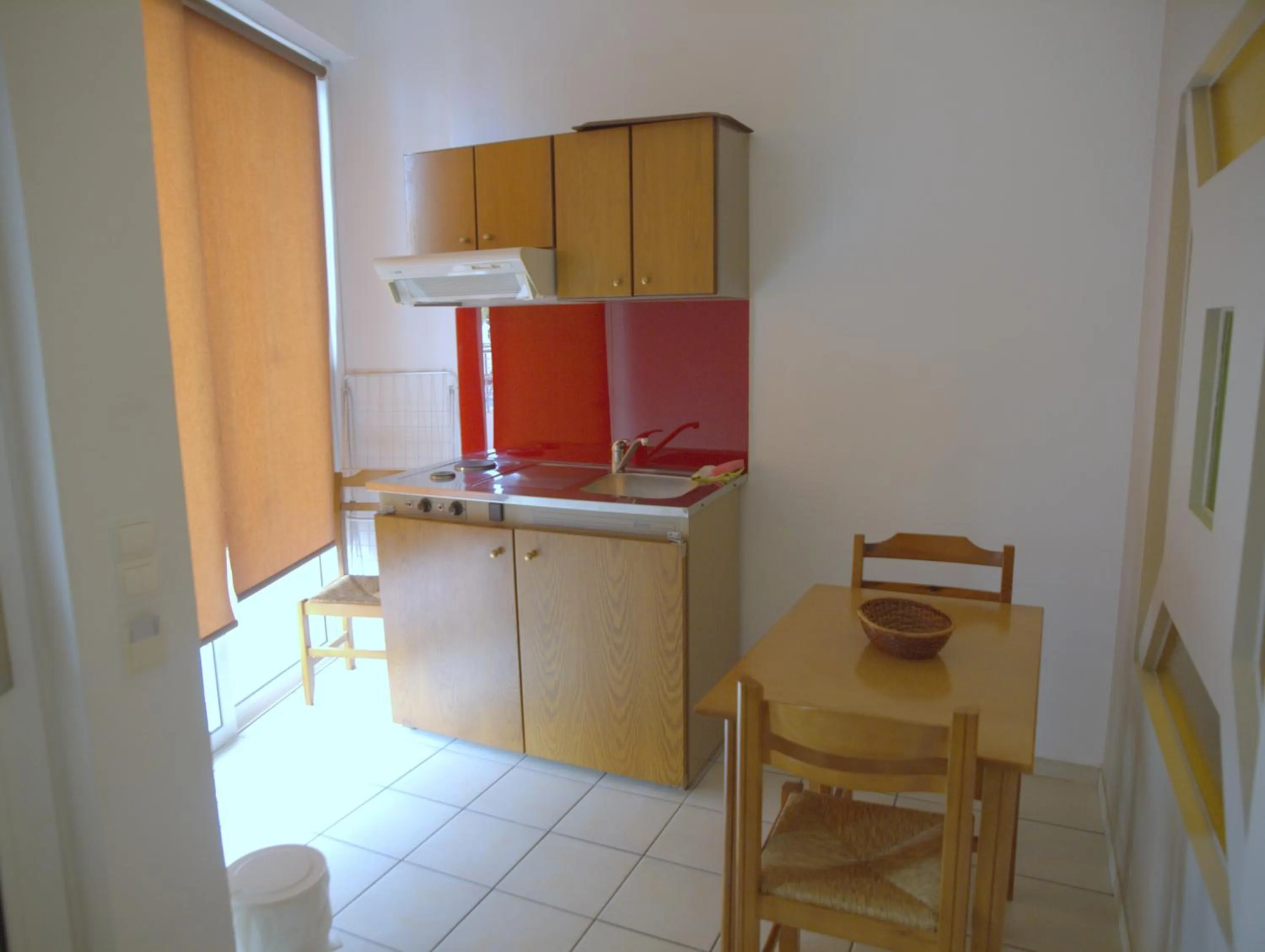 Seating area in Hotel Christina