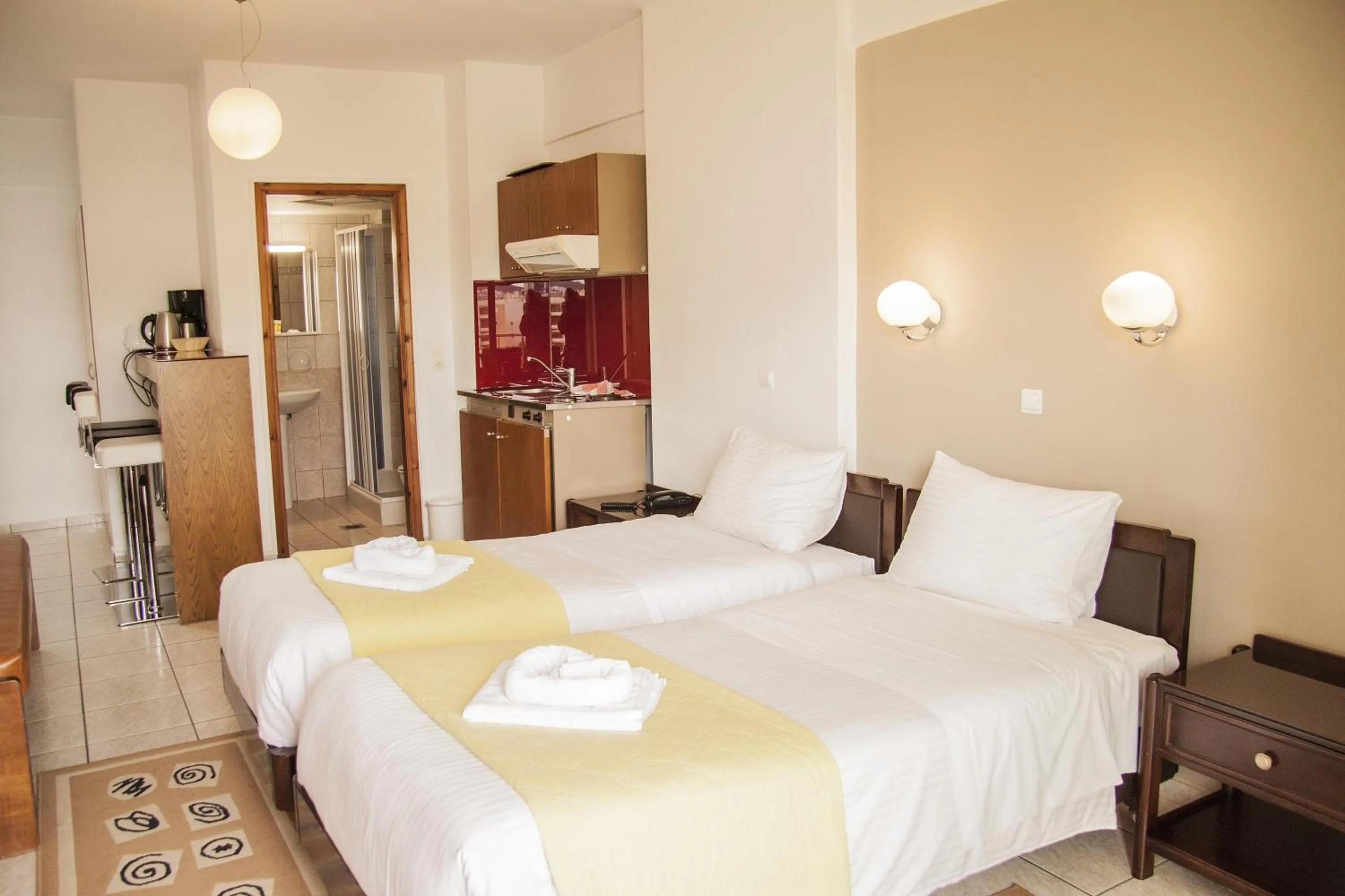 Photo of the whole room, Bed in Hotel Christina