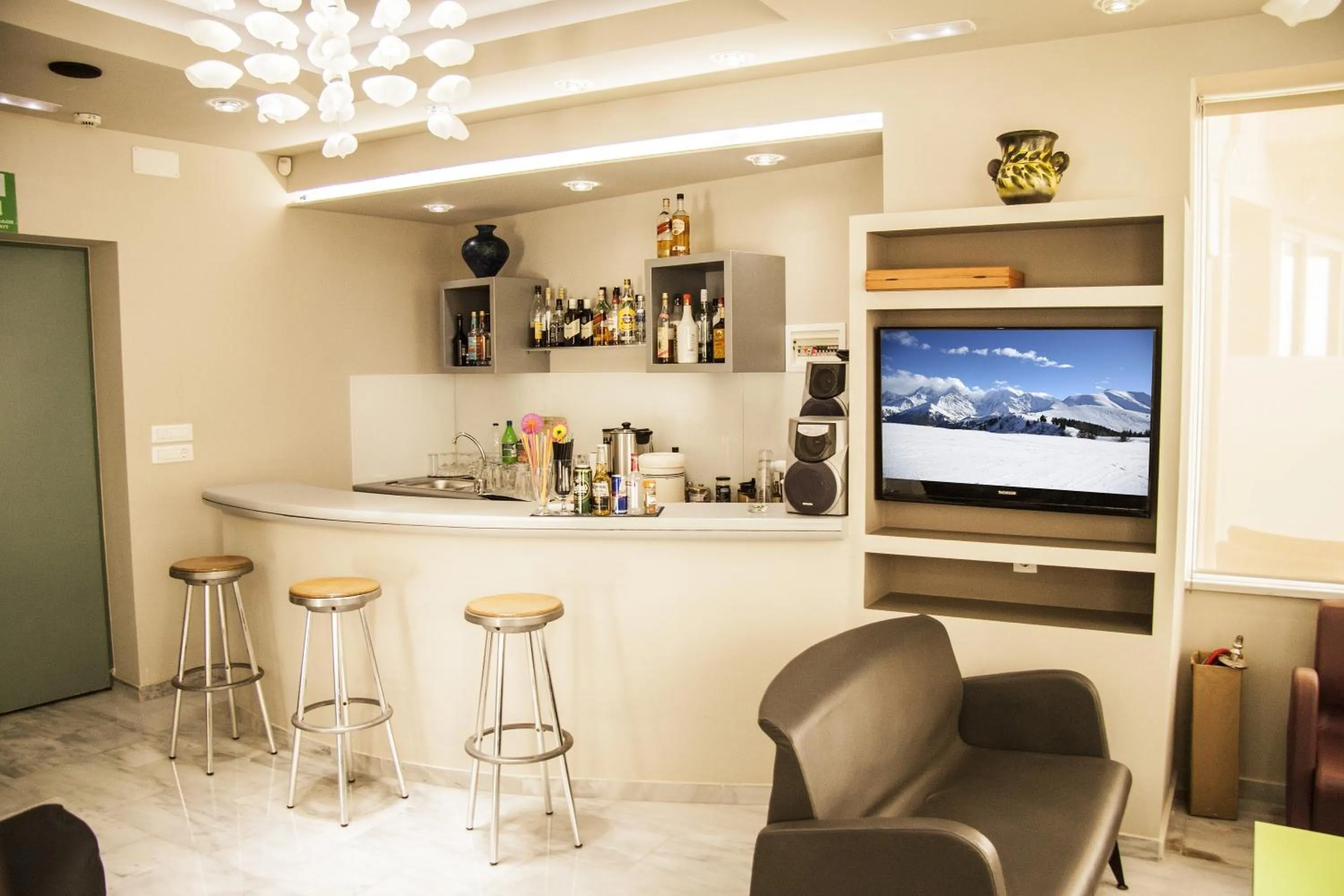 Lounge or bar in Hotel Christina
