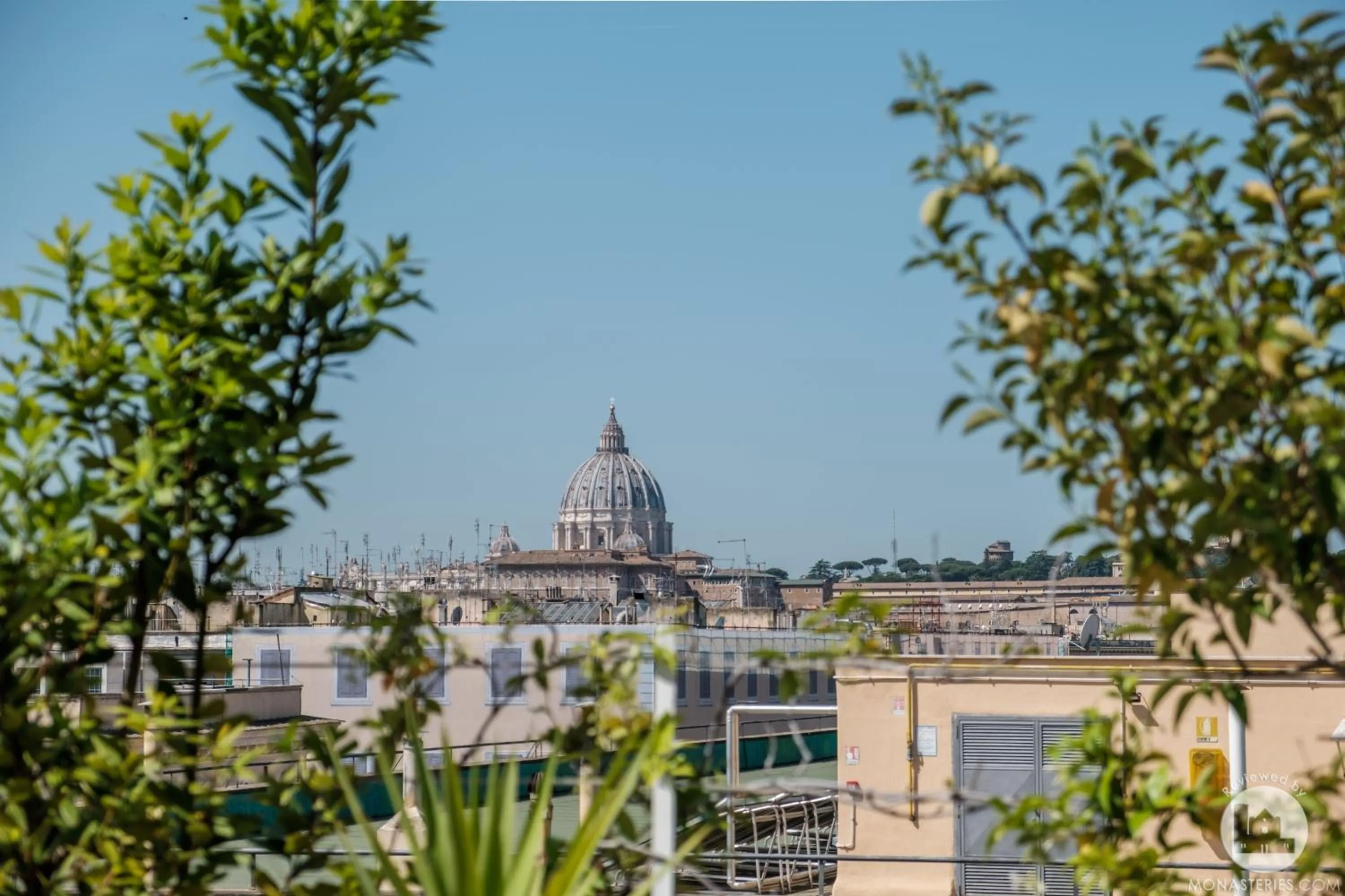 City view in Hotel Casa Valdese Roma
