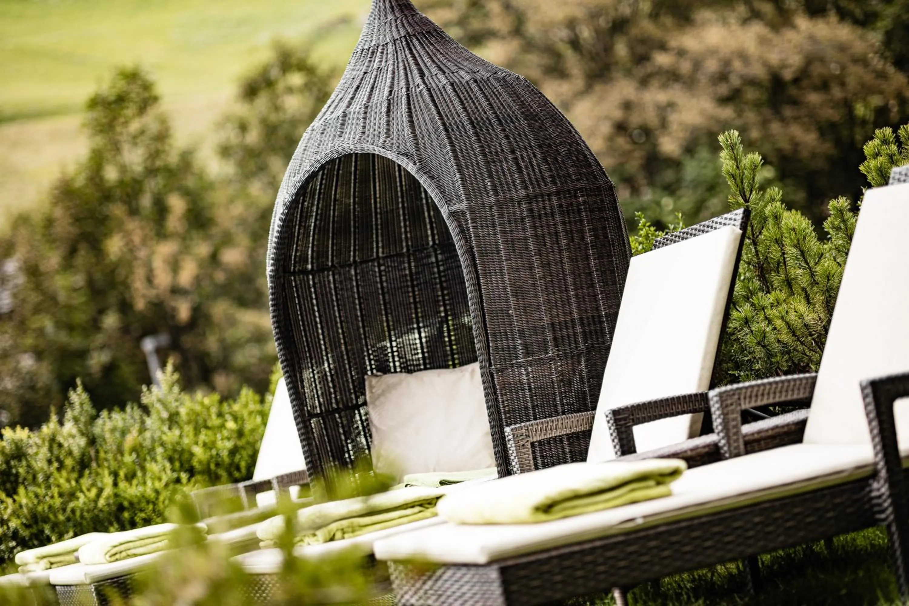 Swimming pool in Grand Hotel Wolkenstein