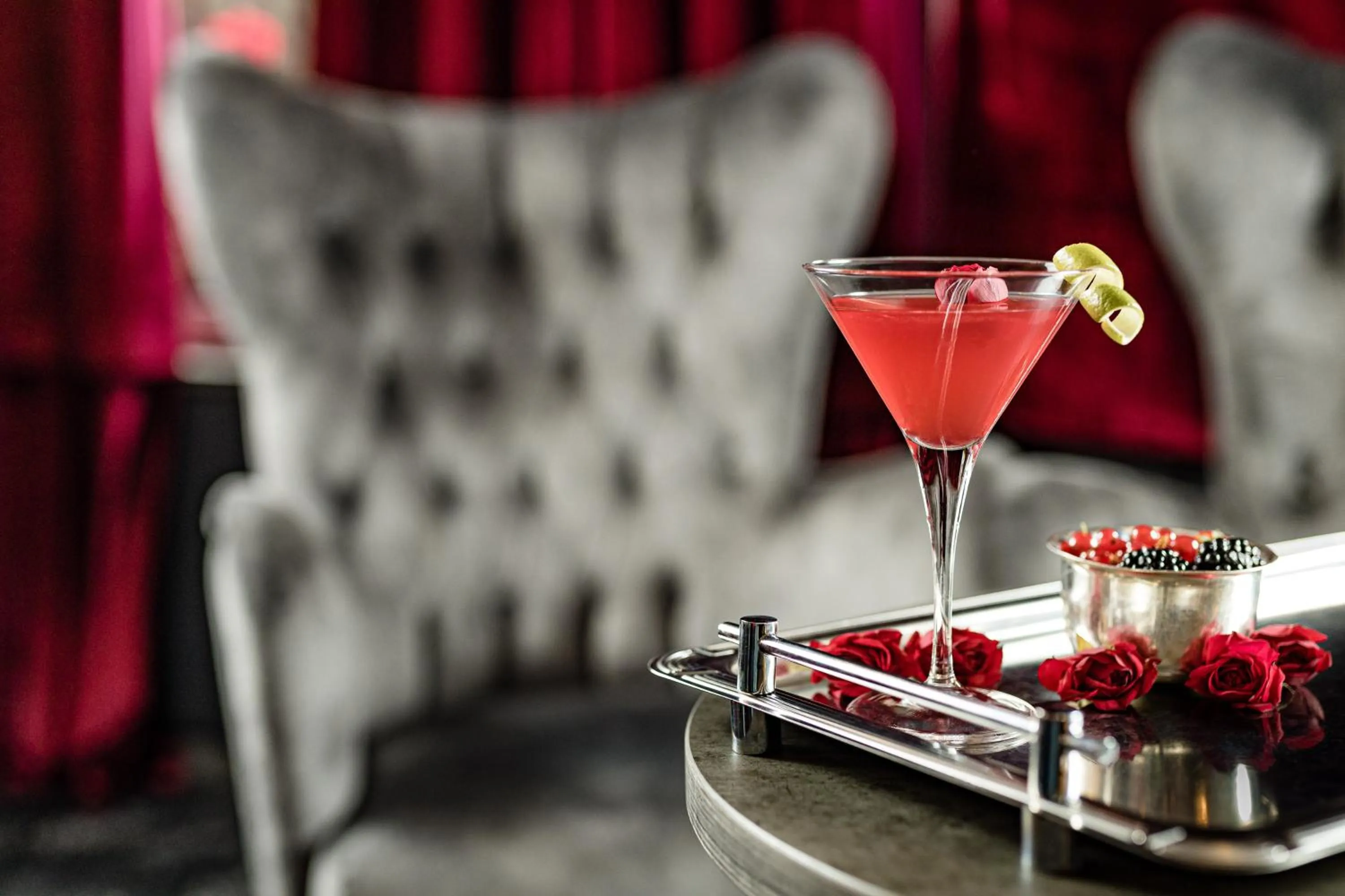 Lounge or bar in Grand Hotel Wolkenstein