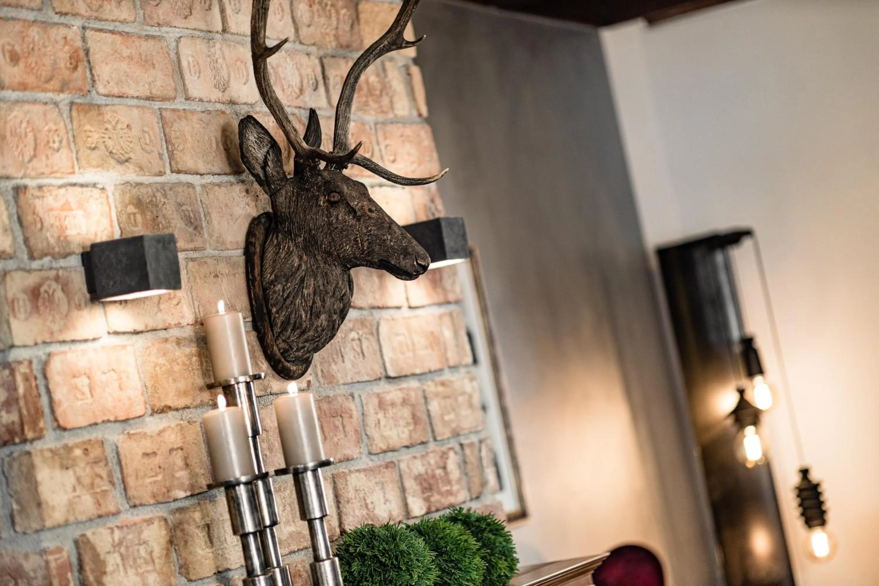 Decorative detail in Grand Hotel Wolkenstein