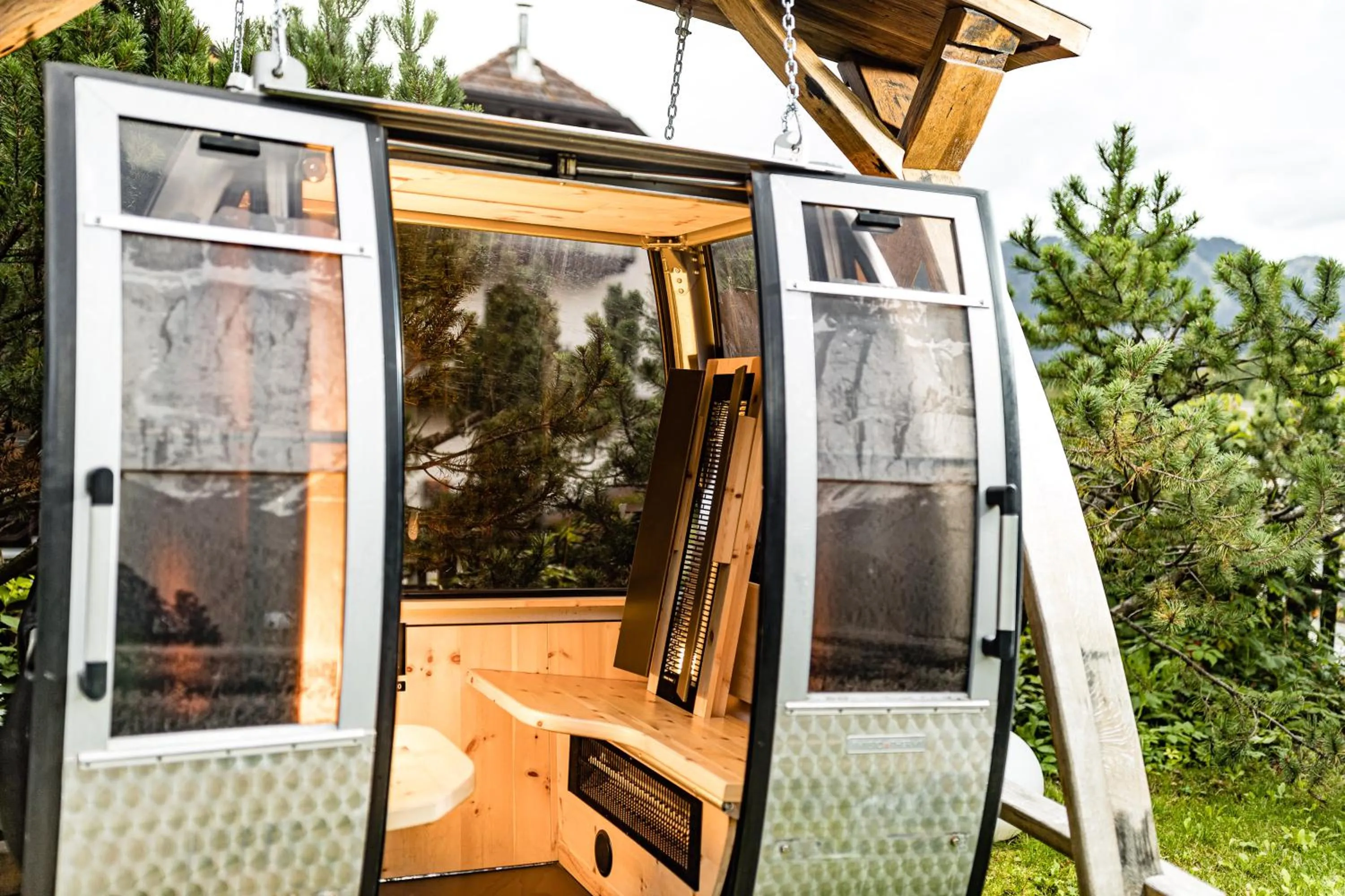 Sauna in Grand Hotel Wolkenstein