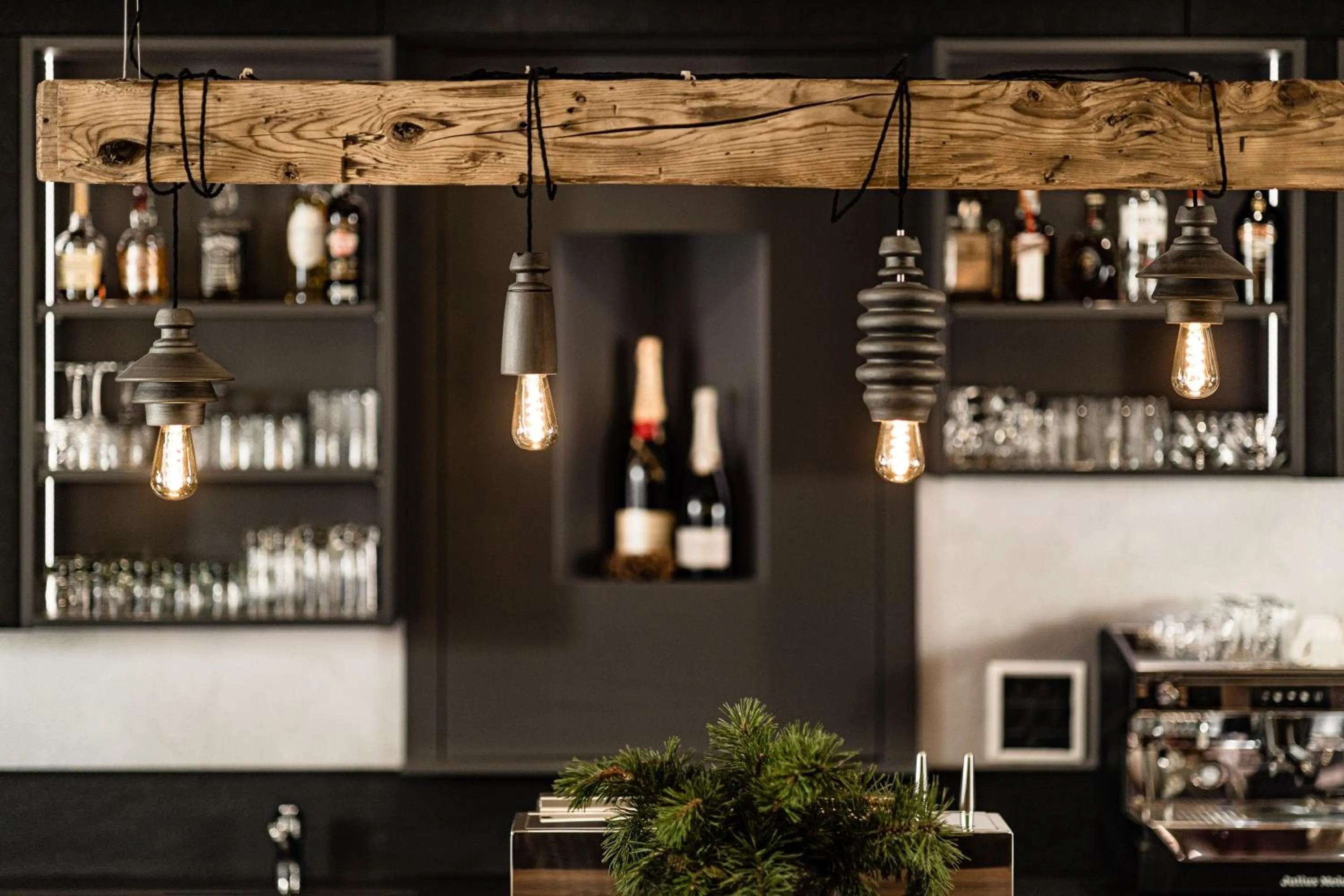 Lounge or bar in Grand Hotel Wolkenstein