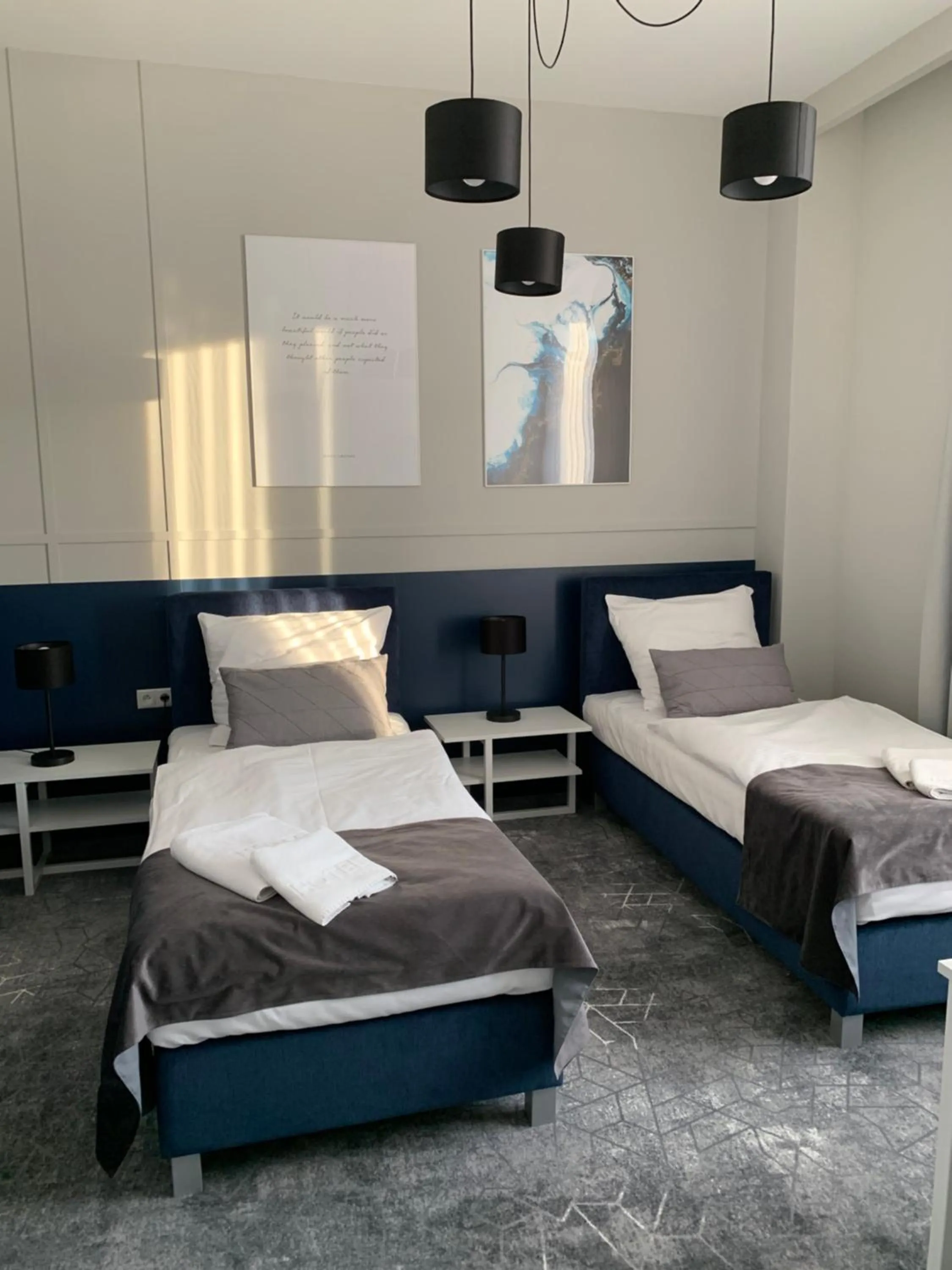 Bed in Hotel Coliber