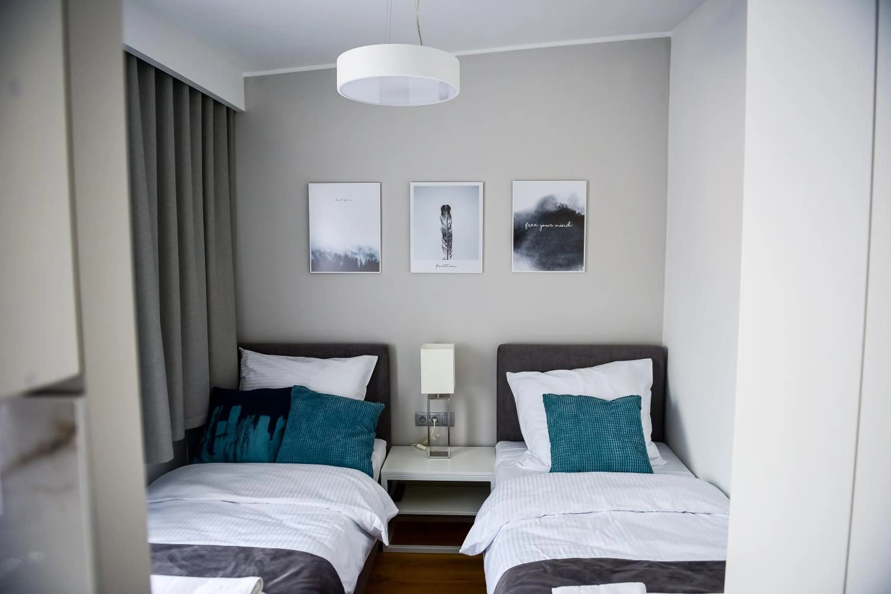 Bed in Hotel Coliber