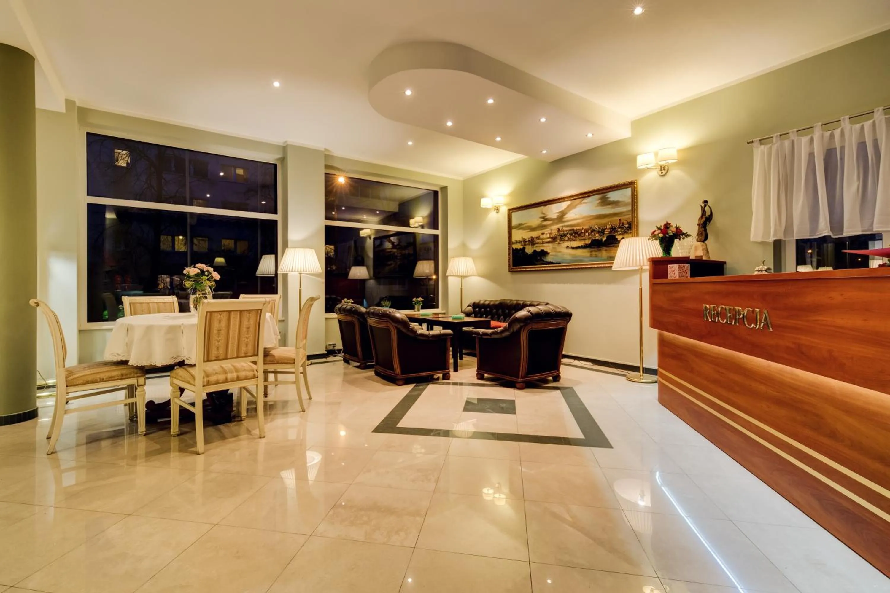 Night, Lobby/Reception in Villa Plaza