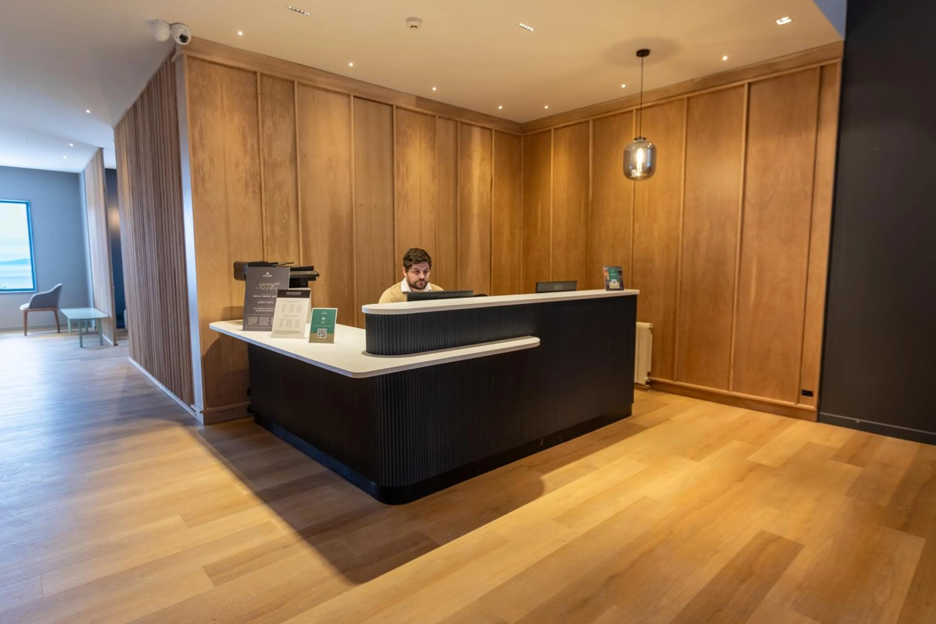 Lobby or reception in Los Acebos Ushuaia Hotel