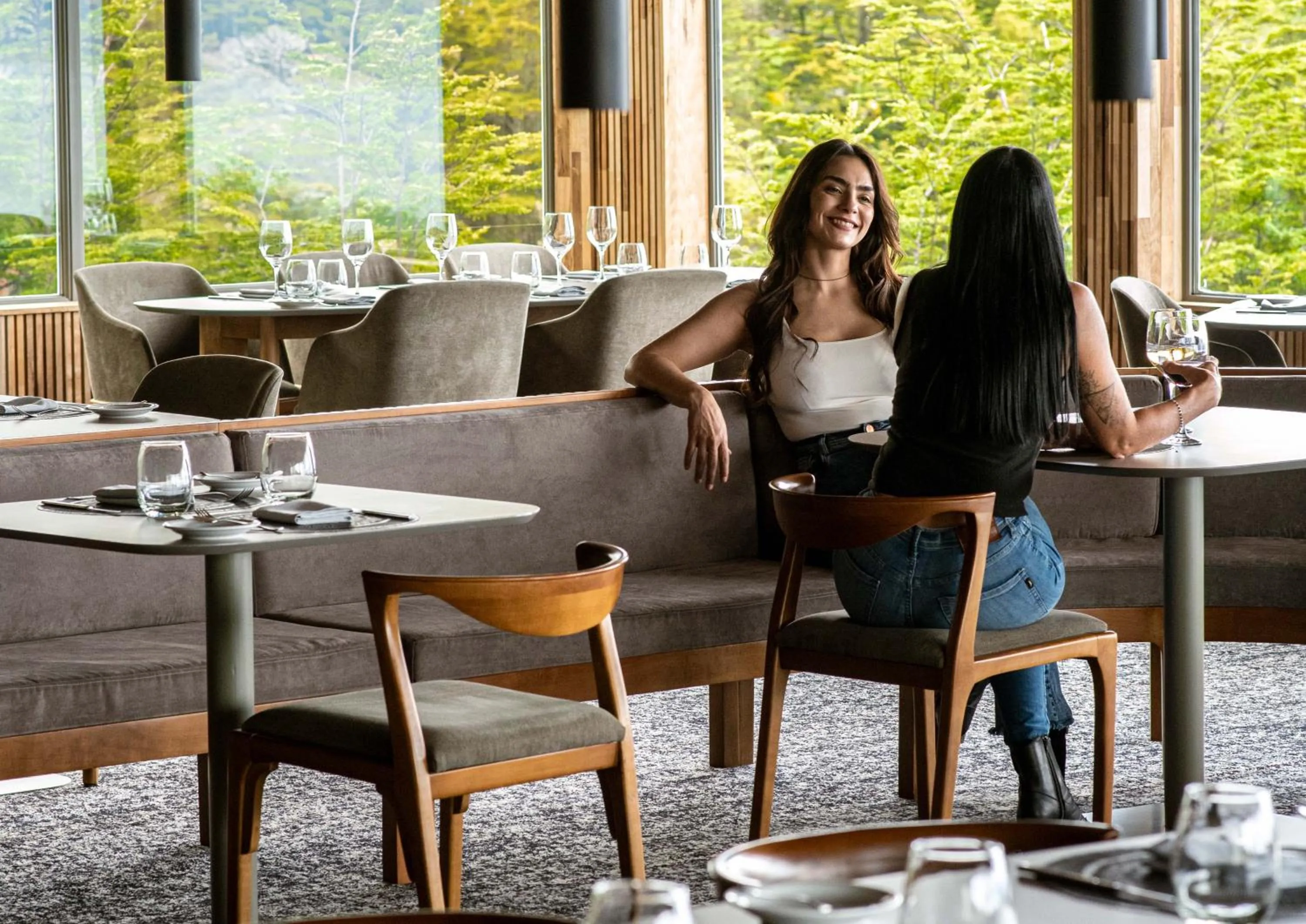 Food and drinks in Los Acebos Ushuaia Hotel