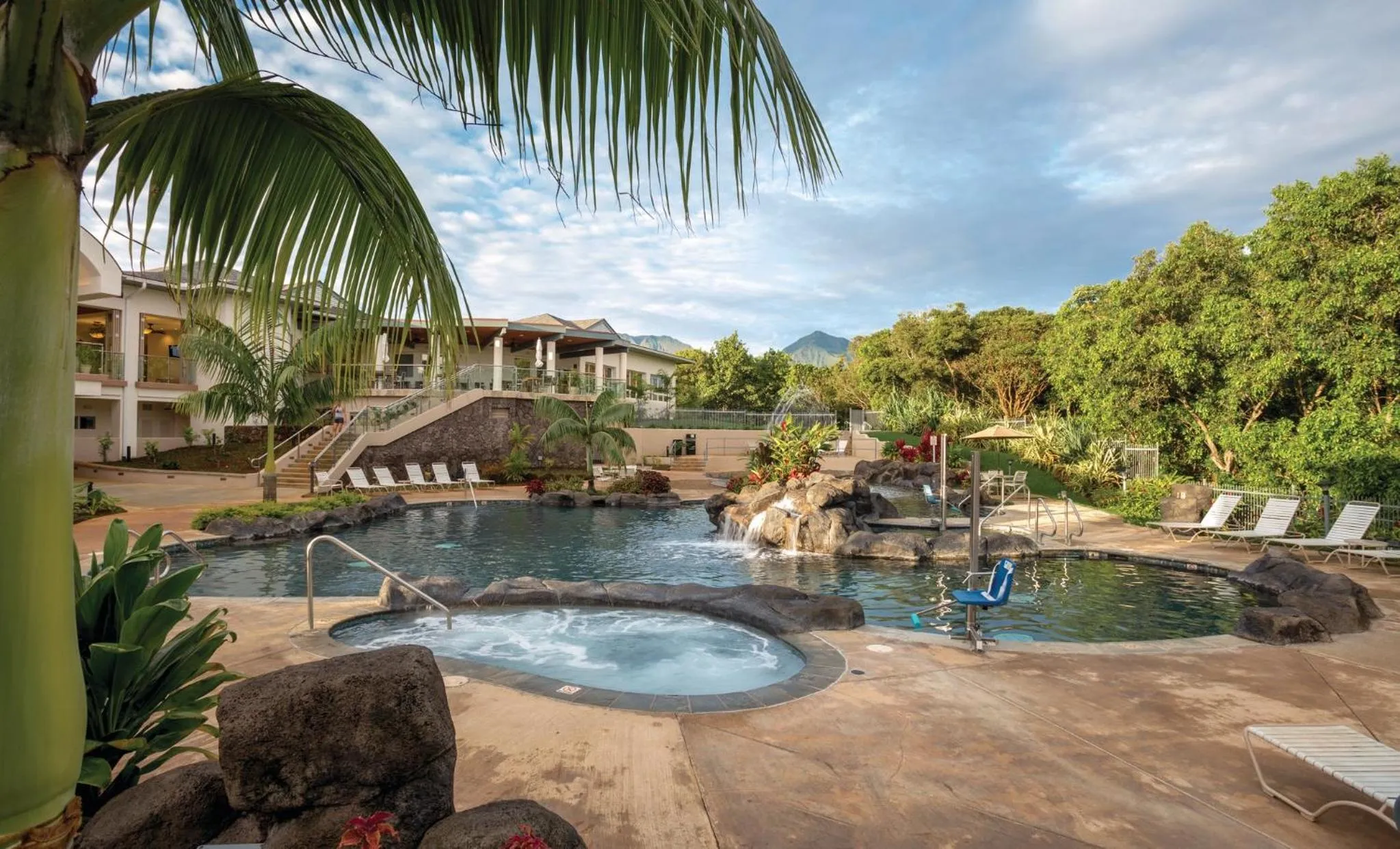 Swimming pool in Club Wyndham Bali Hai Villas
