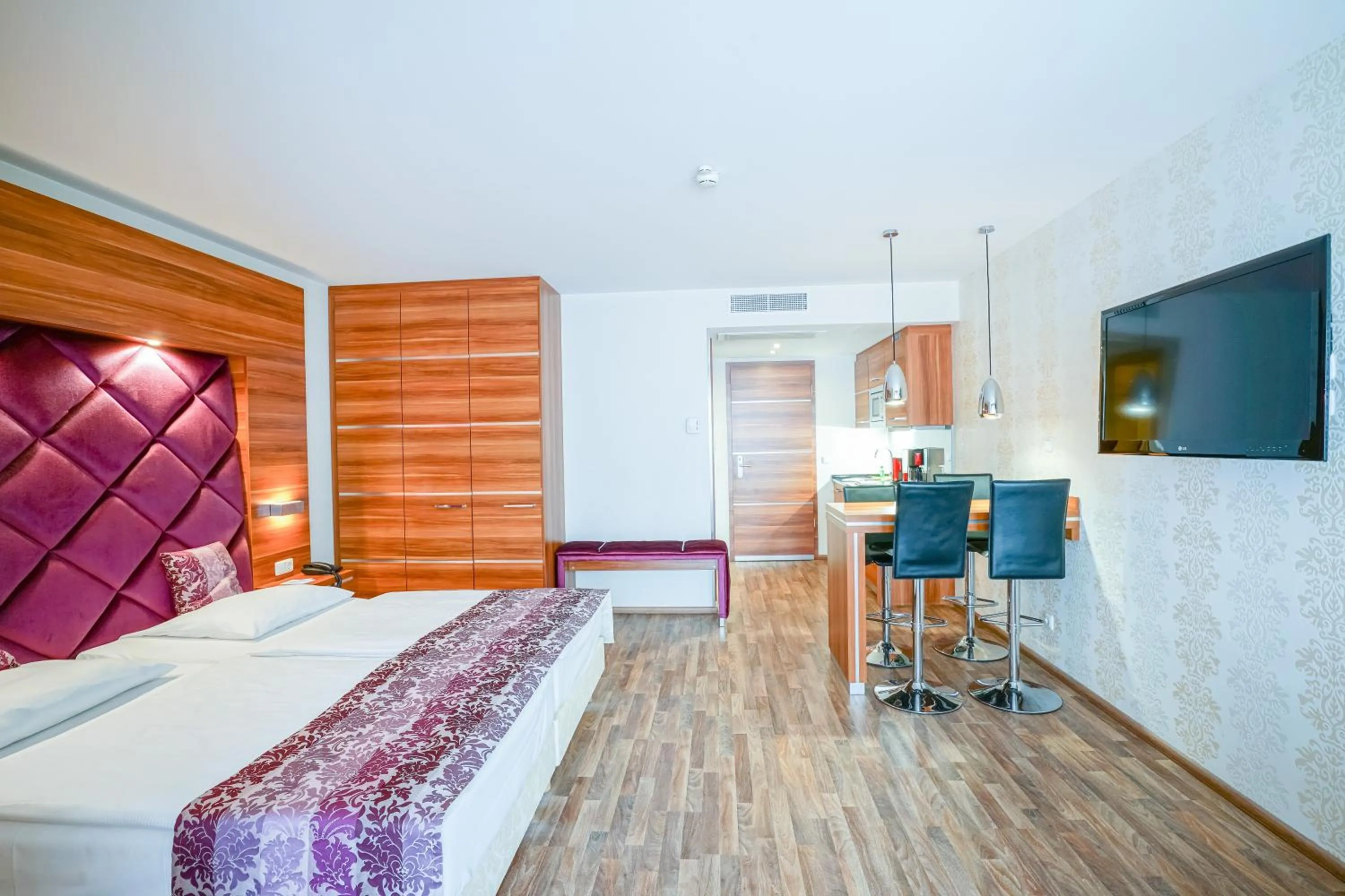 TV and multimedia, Bed in Arkona Strandresidenzen