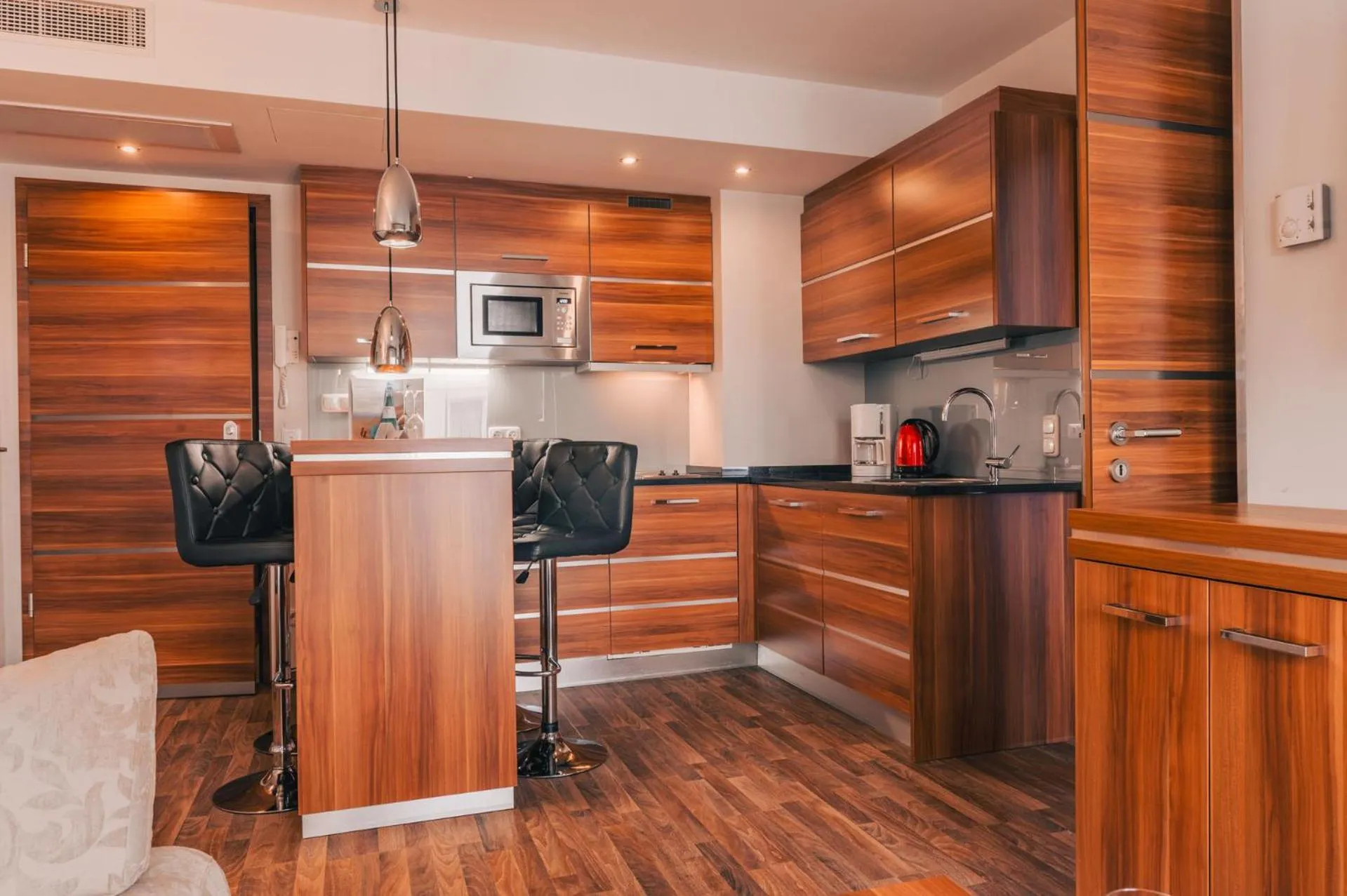 kitchen in Arkona Strandresidenzen