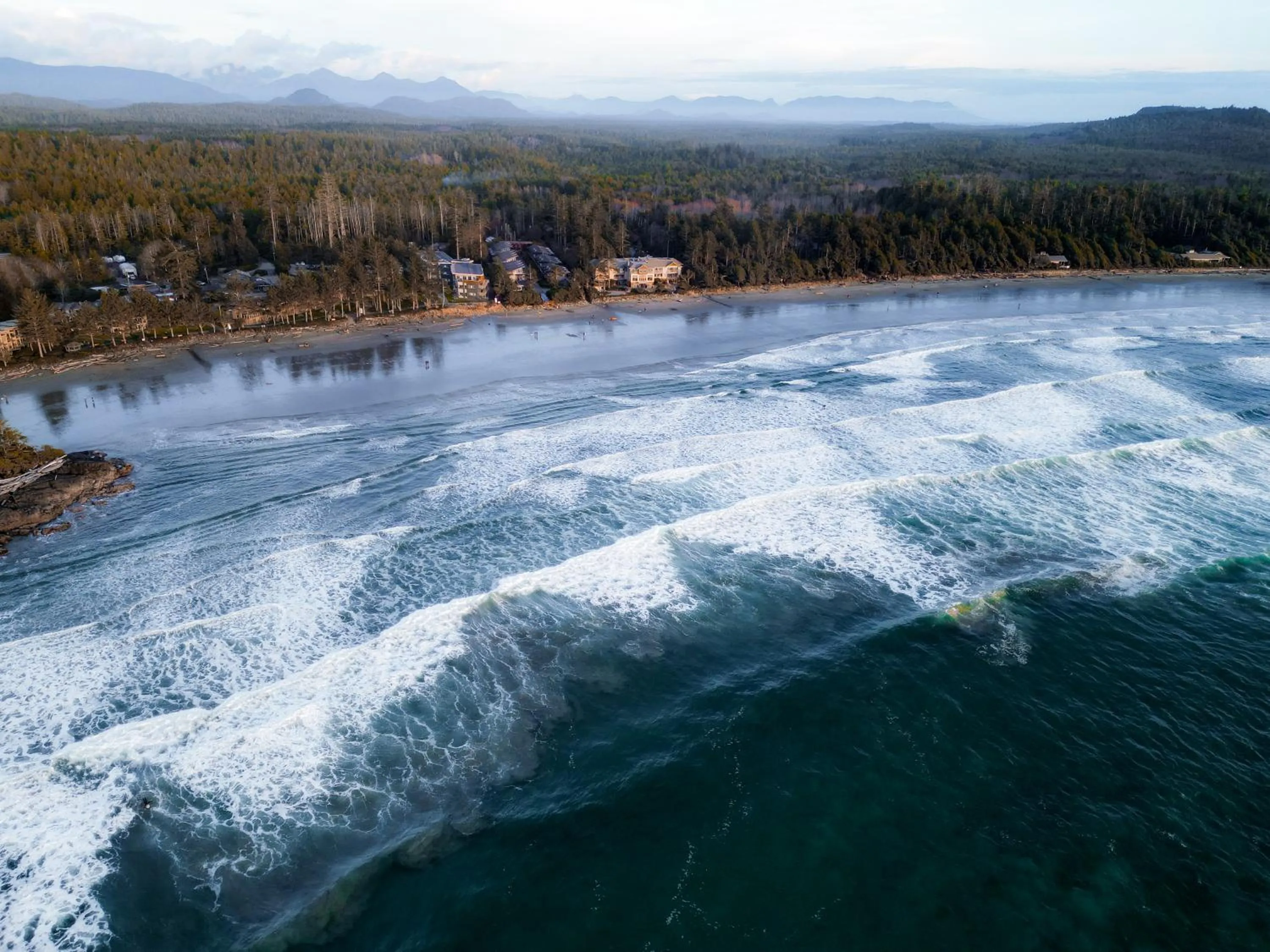 Property building in Long Beach Lodge Resort