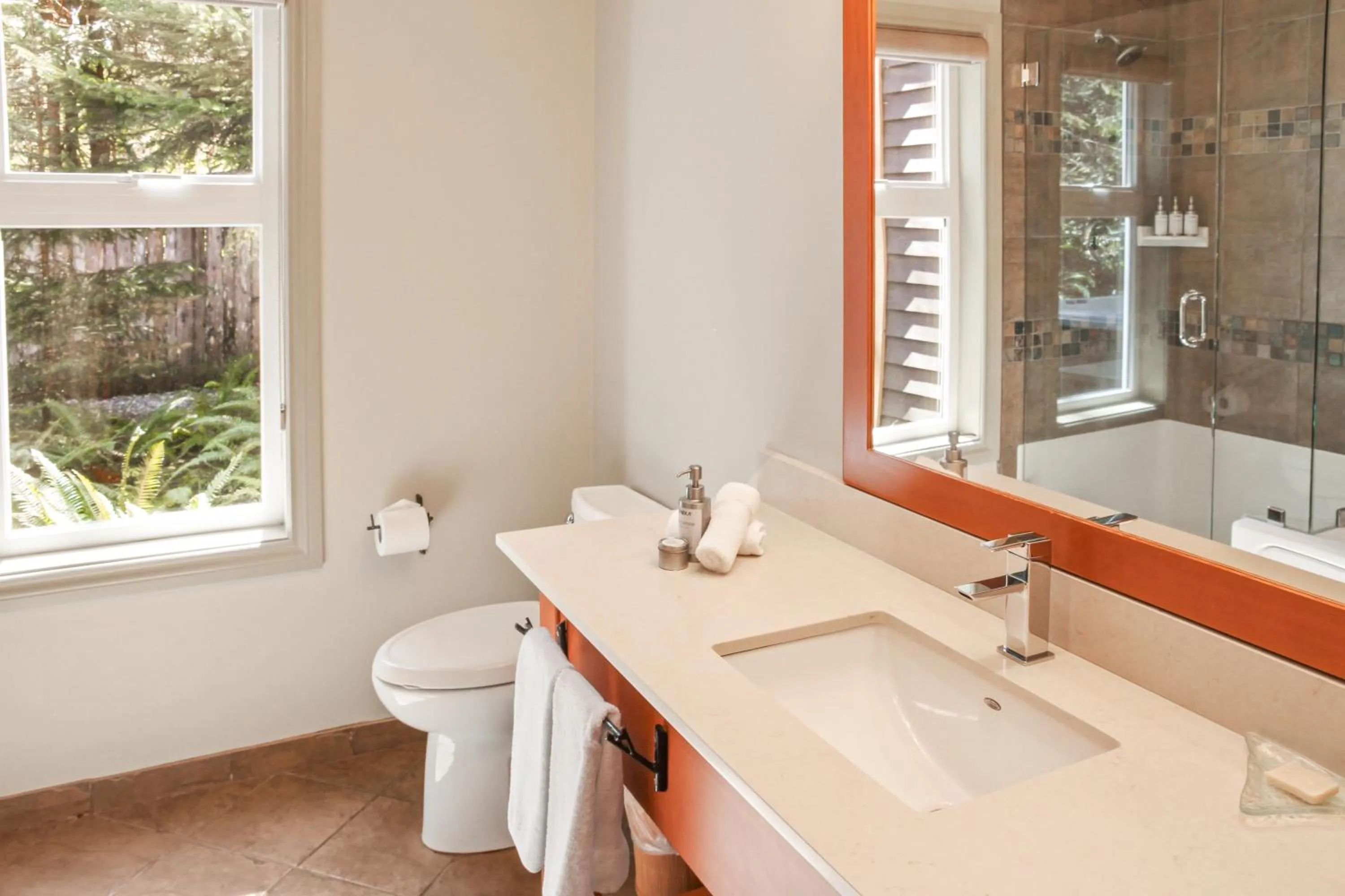 Bathroom in Long Beach Lodge Resort