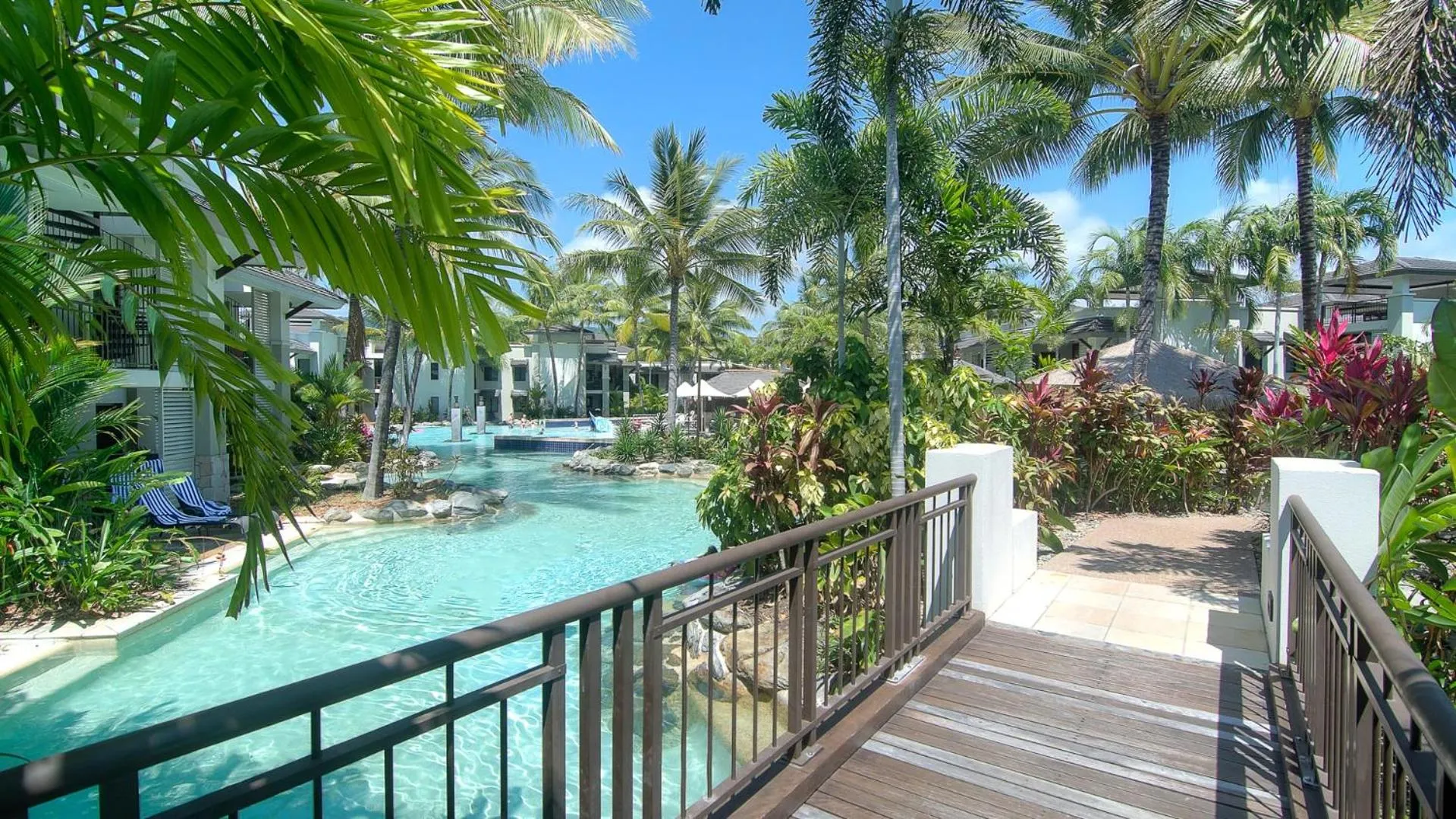 Garden in Luxury Apartments at Temple Resort and Spa Port Douglas