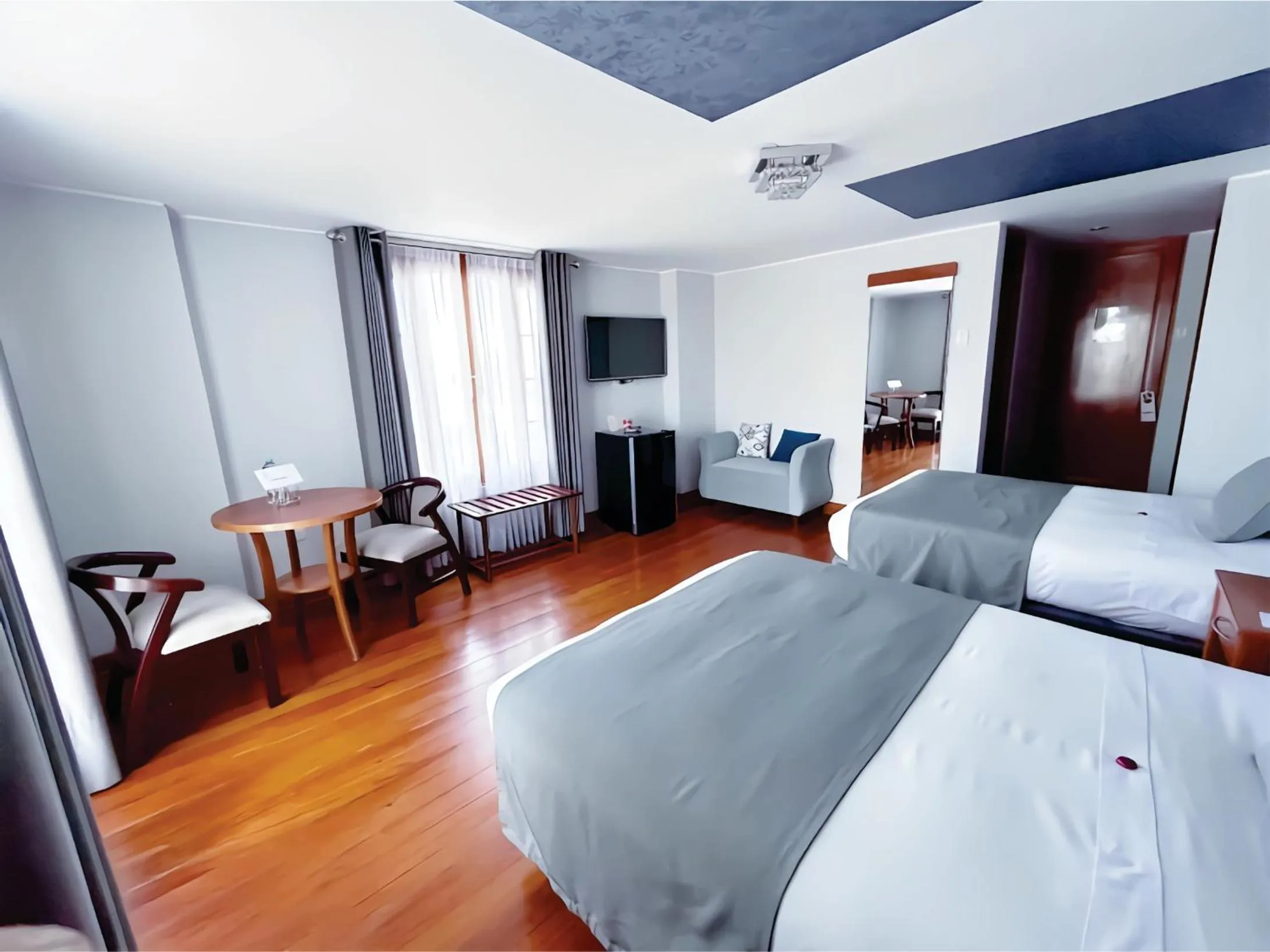 Bedroom, Bed in Hotel Fundador by Robles